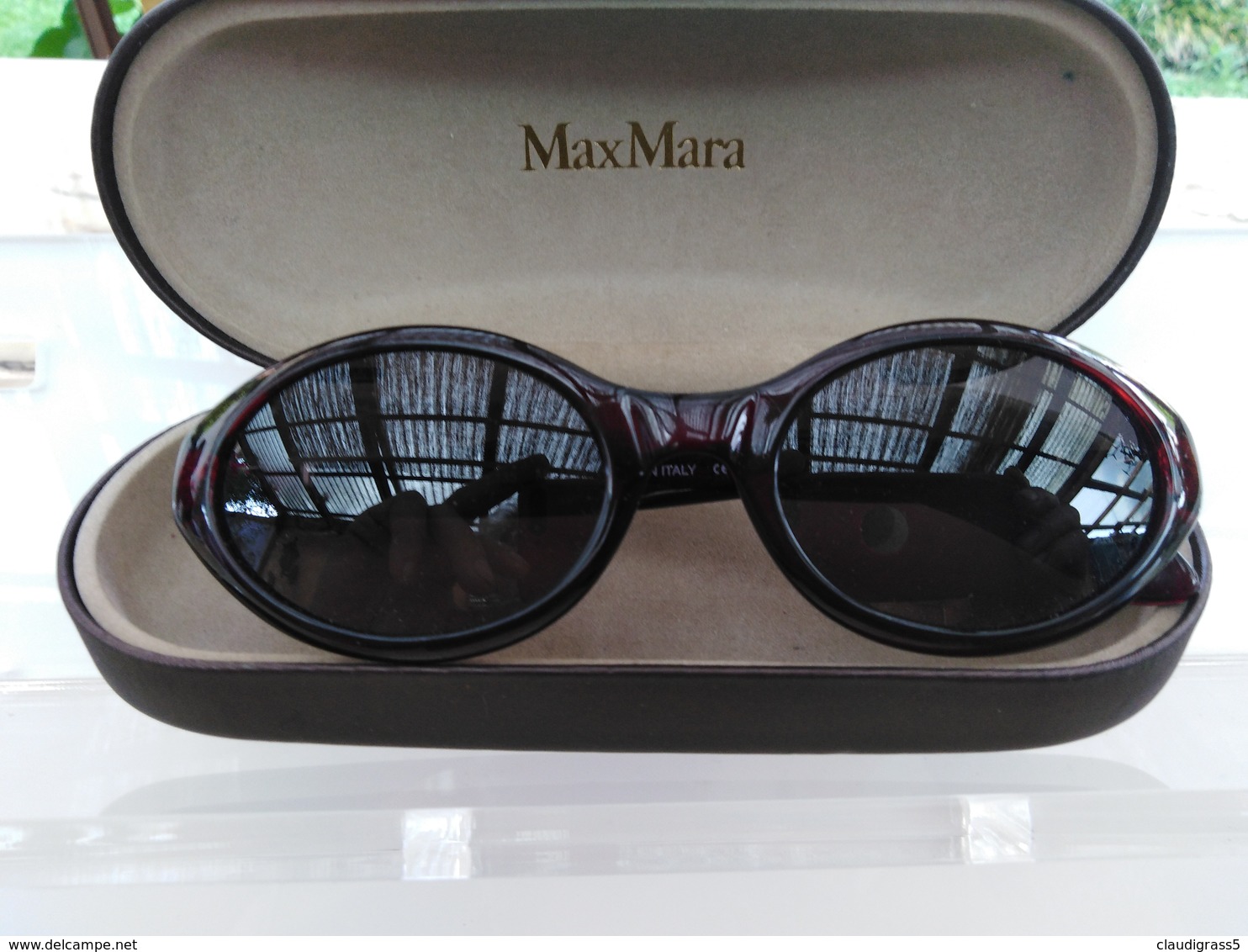 1236 OCCHIALE DA SOLE DONNA " MAX MARA" MOD. MM 87/S F2U   VINTAGE ANNI 80/90 RARO - Sonnenbrillen