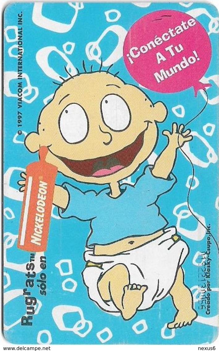 Peru - Telefónica - Nickelodeon, Cable Mágico, Rugrats (Tommy), 20+2 S., 09.1997, Used - Pérou