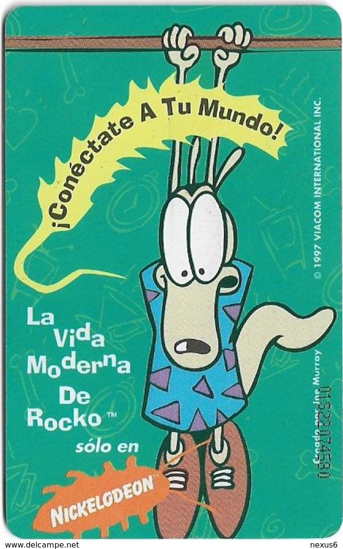 Peru - Telefónica - Nickelodeon, Cable Mágico, La Vida Moderna De Rocko, 20+2 S., 09.1997, Used - Peru