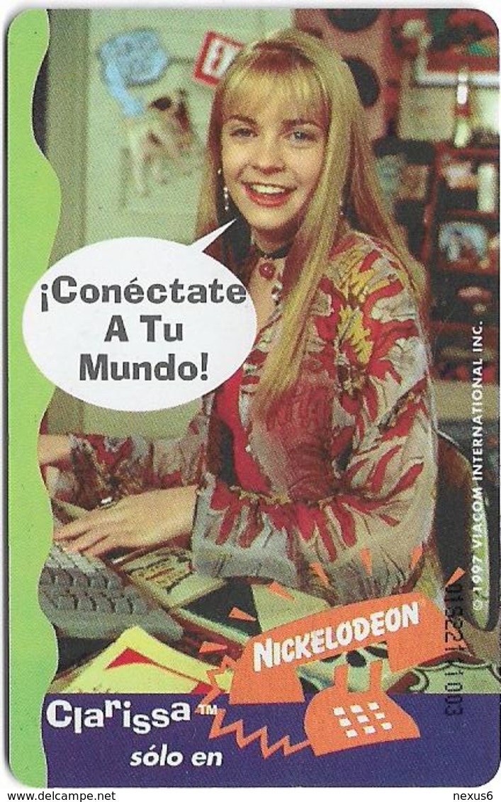 Peru - Telefónica - Nickelodeon, Cable Mágico, Clarissa, 20+2 S., 09.1997, Used - Perú