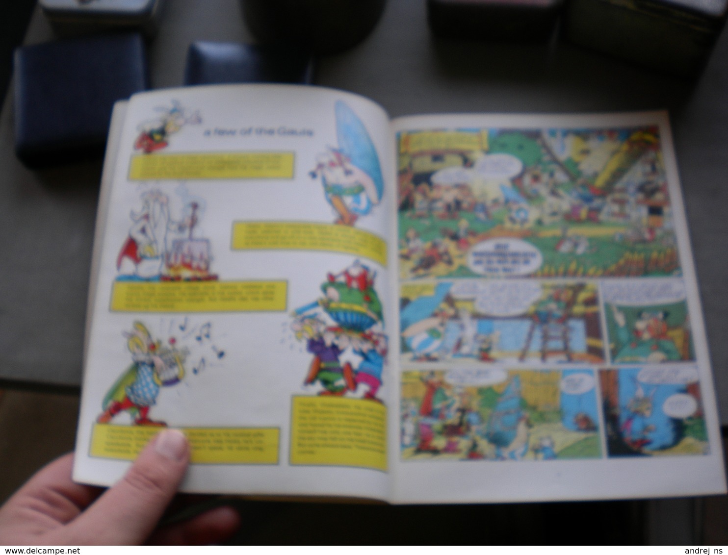 Asterix And The Cauldron Text Goscinny Drawings Uderzo 48 Pages - Cómic Traducidos