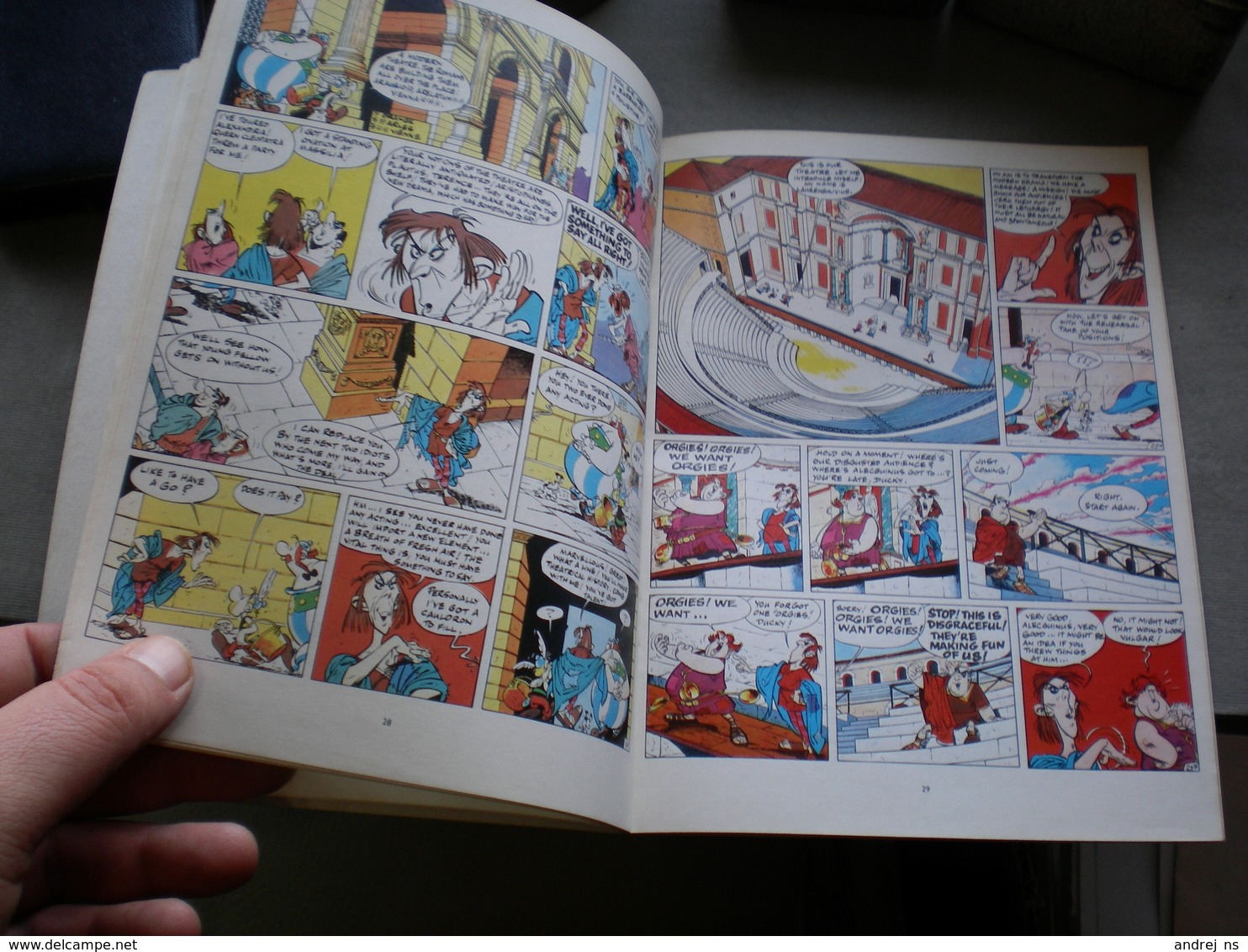 Asterix And The Cauldron Text Goscinny Drawings Uderzo 48 Pages - Fumetti Tradotti