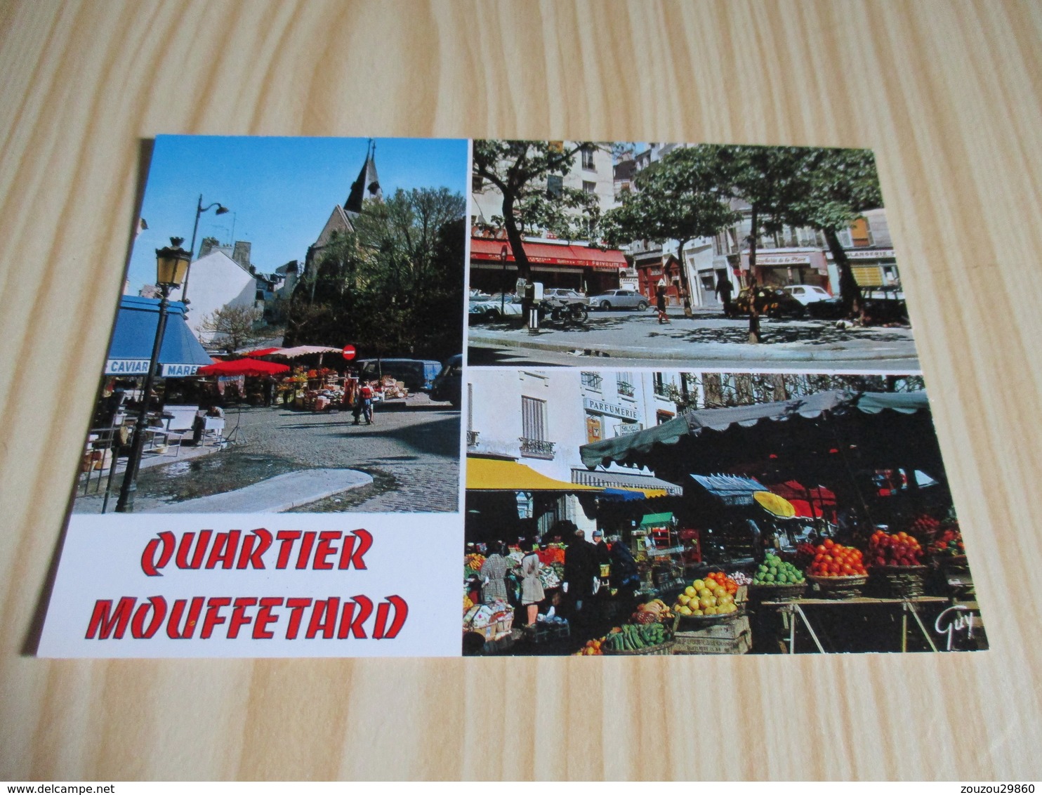 Paris (75).Quartier Mouffetard - Vues Diverses. - Andere & Zonder Classificatie