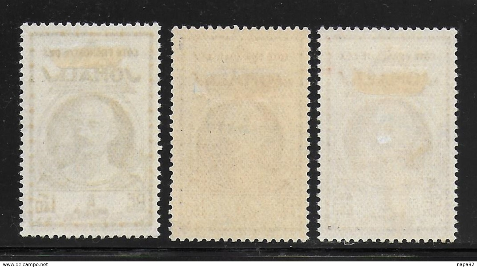 COTE FRANCAISE DES SOMALIS 1940 YT 177/187*/** - Unused Stamps