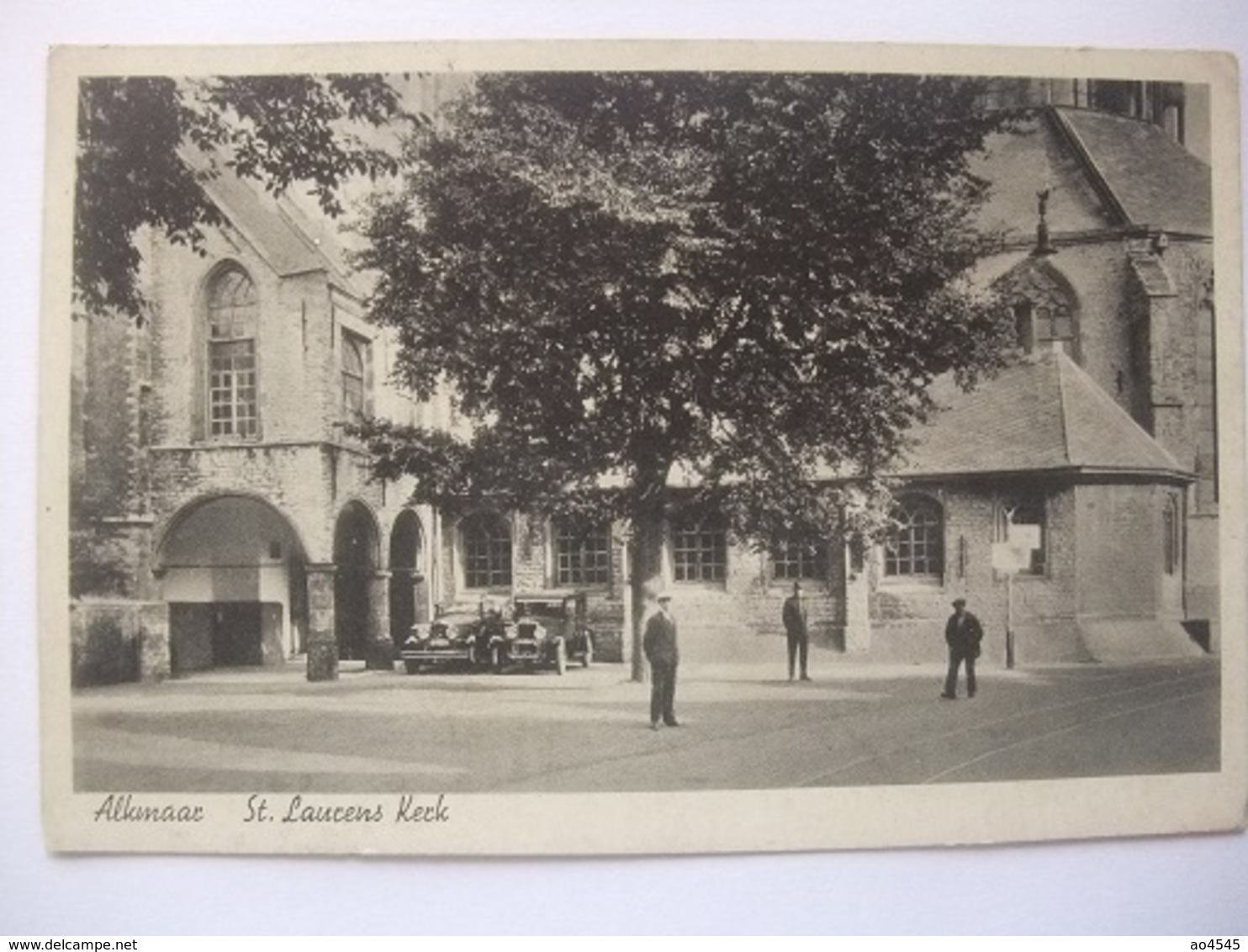 T52 Ansichtkaart Alkmaar - Sint Laurens Kerk - 1939 - Alkmaar