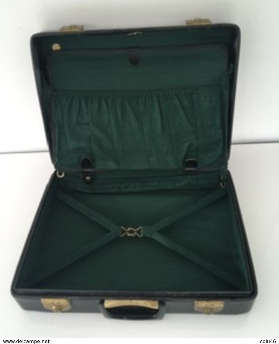 rare bagage cabine flight case ? SABENA années 60 valise valisette noire V.I.P. koffer koffertje