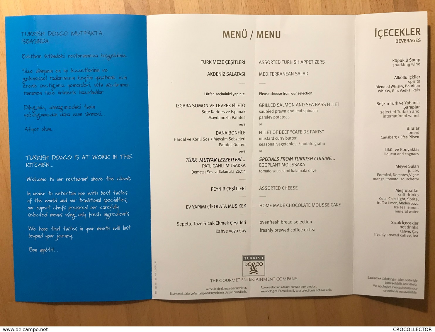 TURKISH AIRLINES MENU MK_INT_IST_BC_HM2_DON_SH - Menú