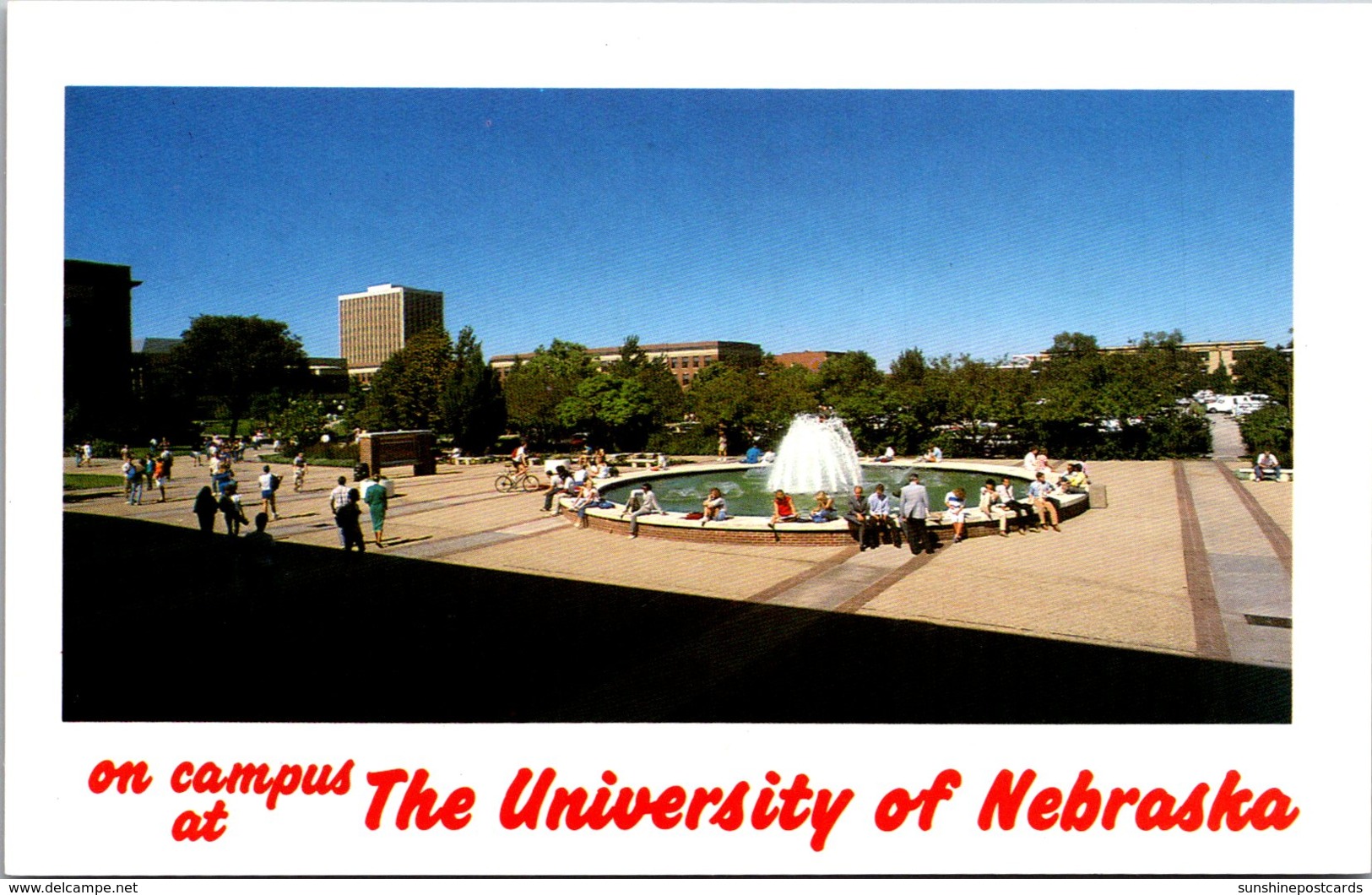 Nebraska Omaha Campus Scene University Of Nebraska - Omaha