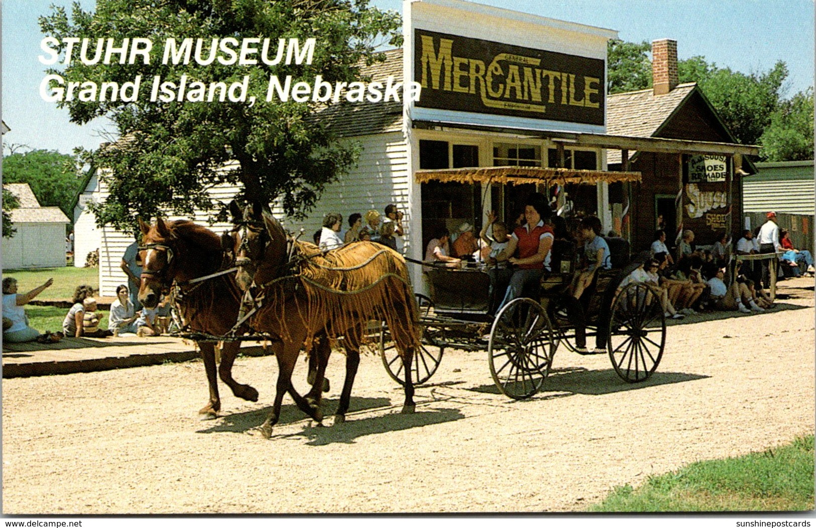 Nebraska Grand Island Stuhr Museum "Railroad Town" - Grand Island