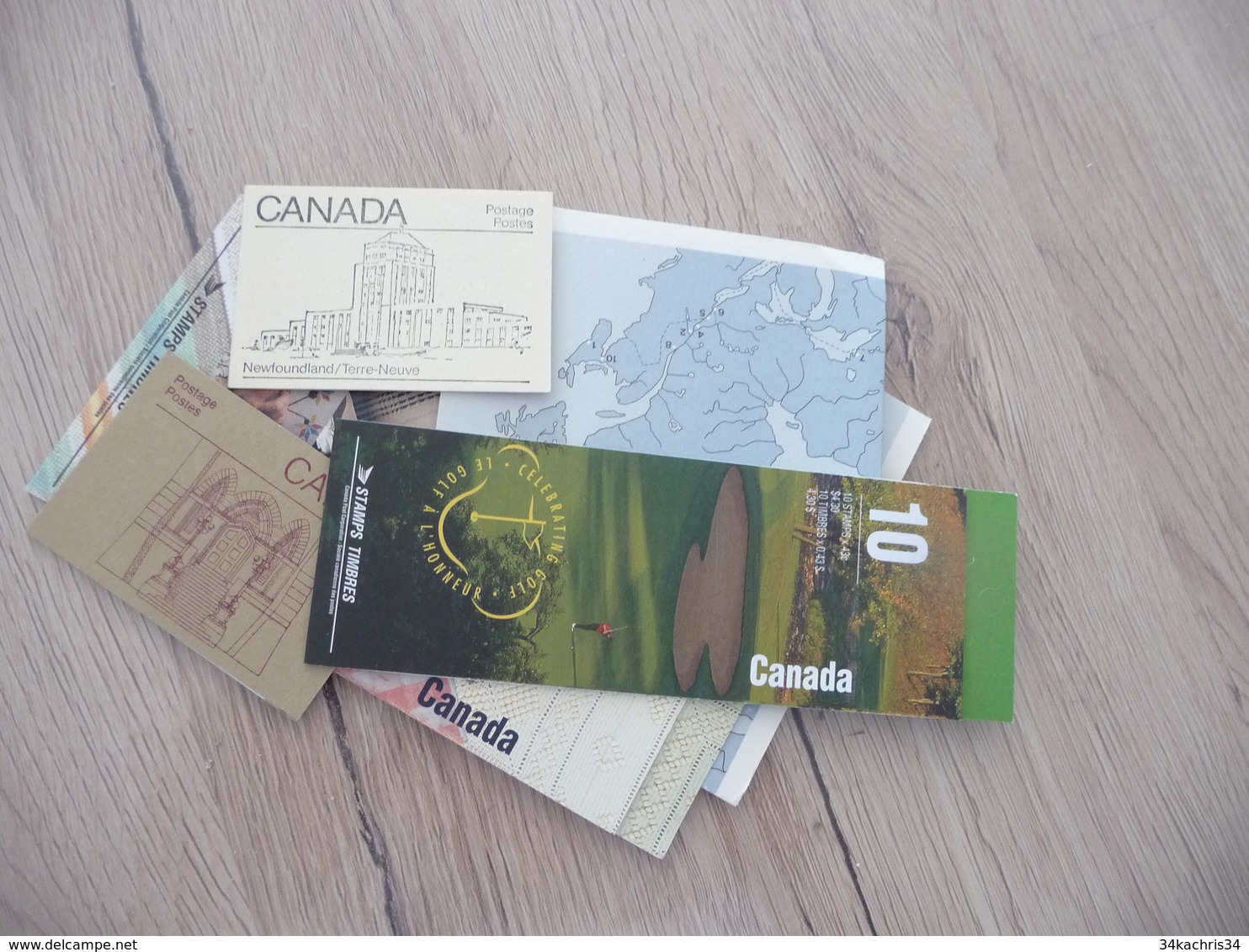 Canada Lots 10 Carnets TP Anciens - Andere & Zonder Classificatie