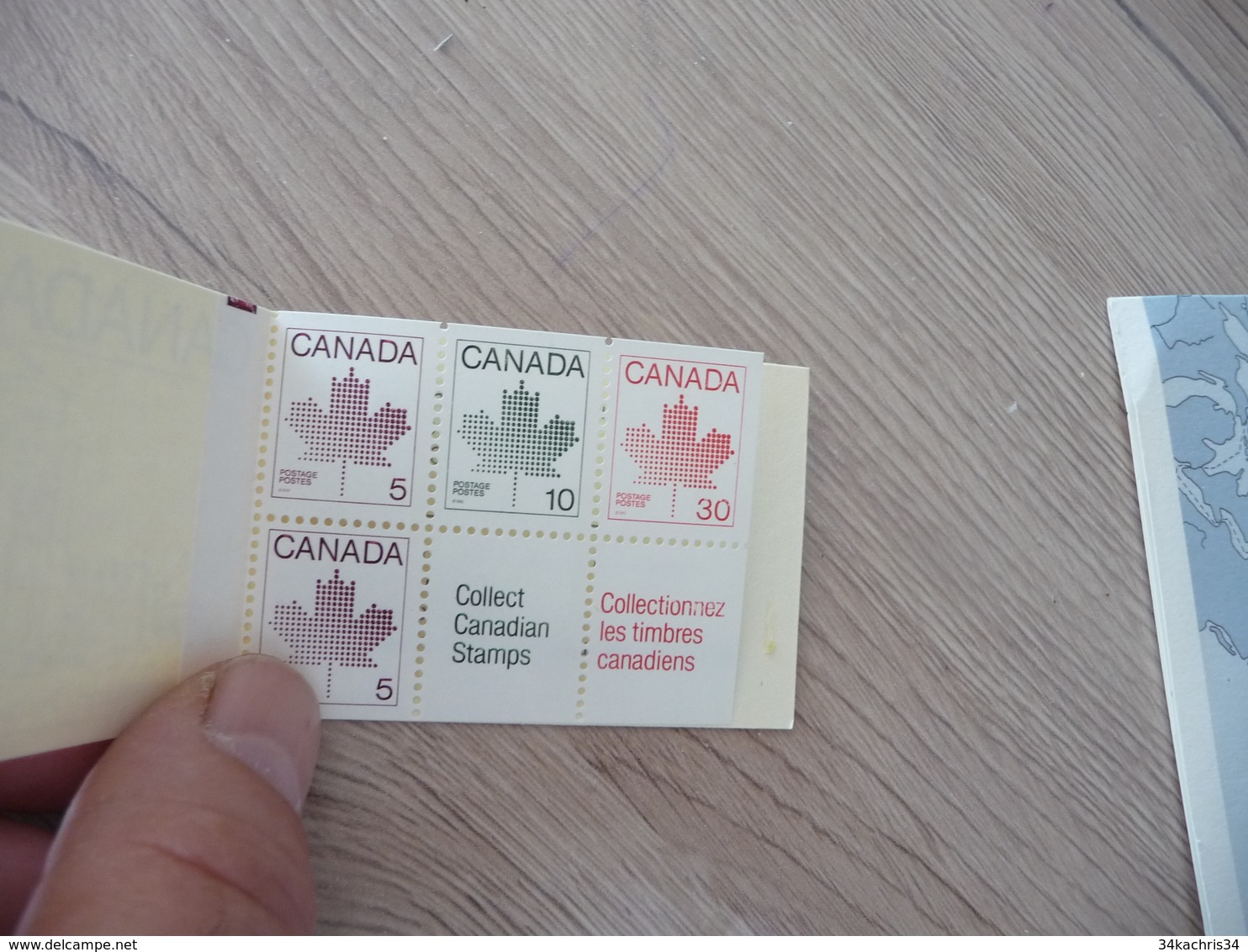 Canada lots 10 Carnets TP anciens