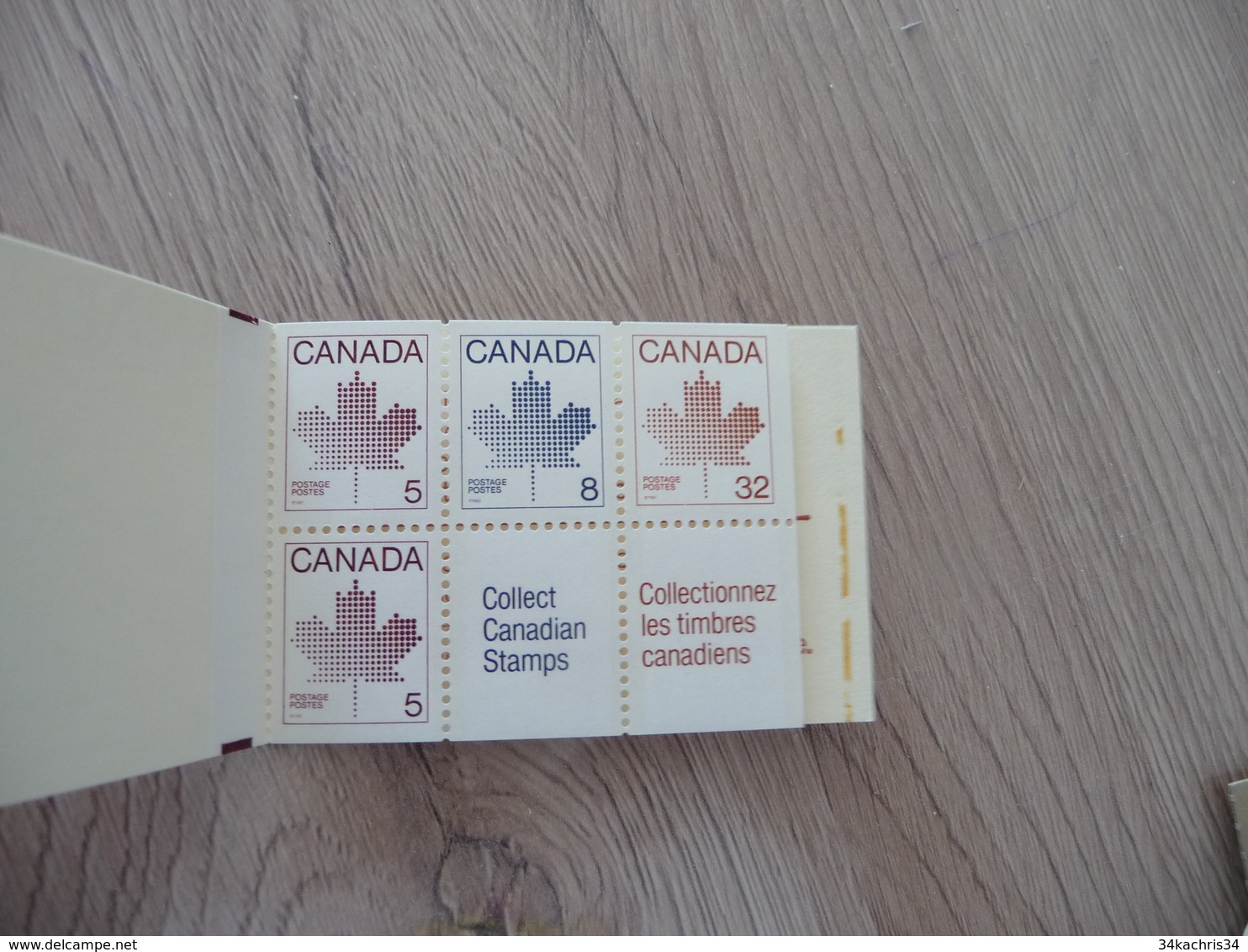 Canada lots 10 Carnets TP anciens