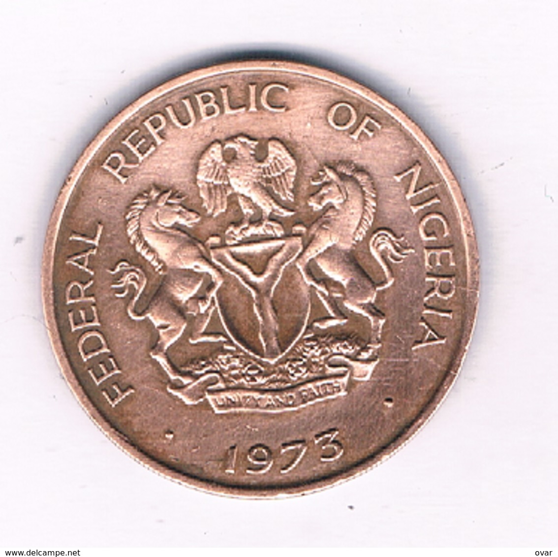 1 KOBO 1973 NIGERIA /3638/ - Nigeria