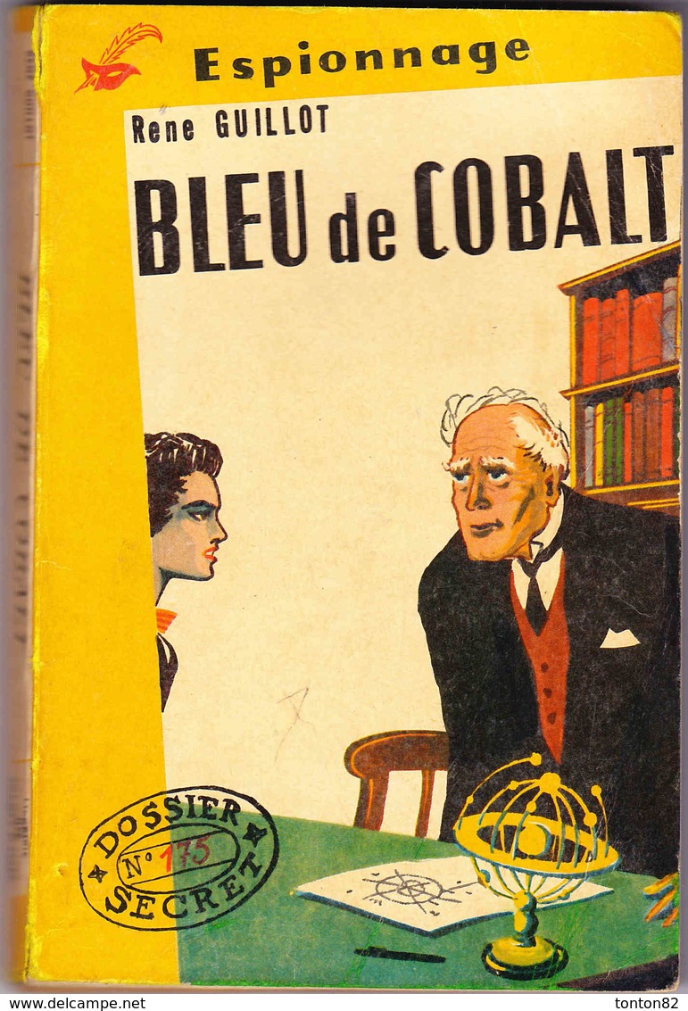 " Dossier * Secret " N° 175  - René Guillot - Bleu De Cobalt - Librairie Des Champs Elysées - (  1957 ) . - Old (before 1960)