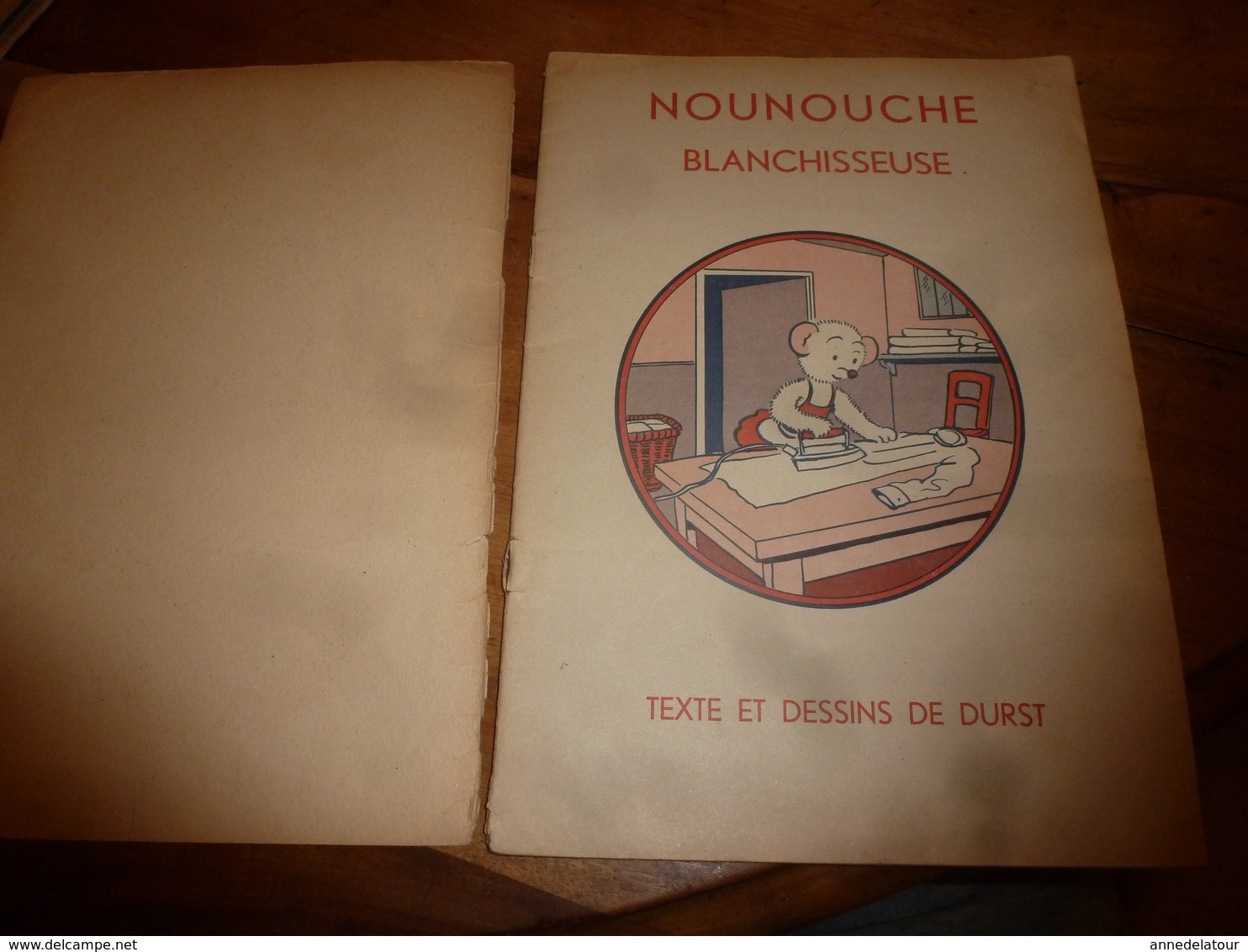 1953 NOUNOUCHE Blanchisseuse,   Texte Et Dessins De DURST - Collezioni