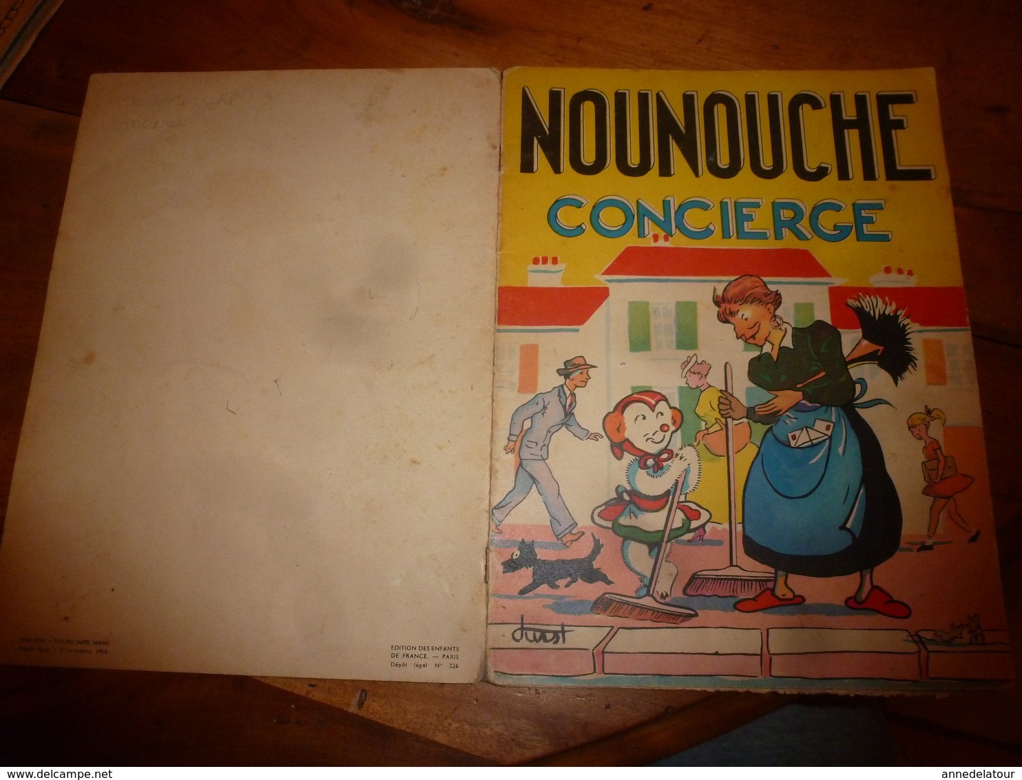 1954 NOUNOUCHE Concierge,   Texte Et Dessins De DURST - Collections