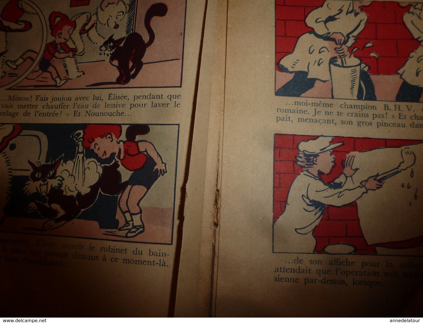 1954 NOUNOUCHE concierge,   texte et dessins de DURST