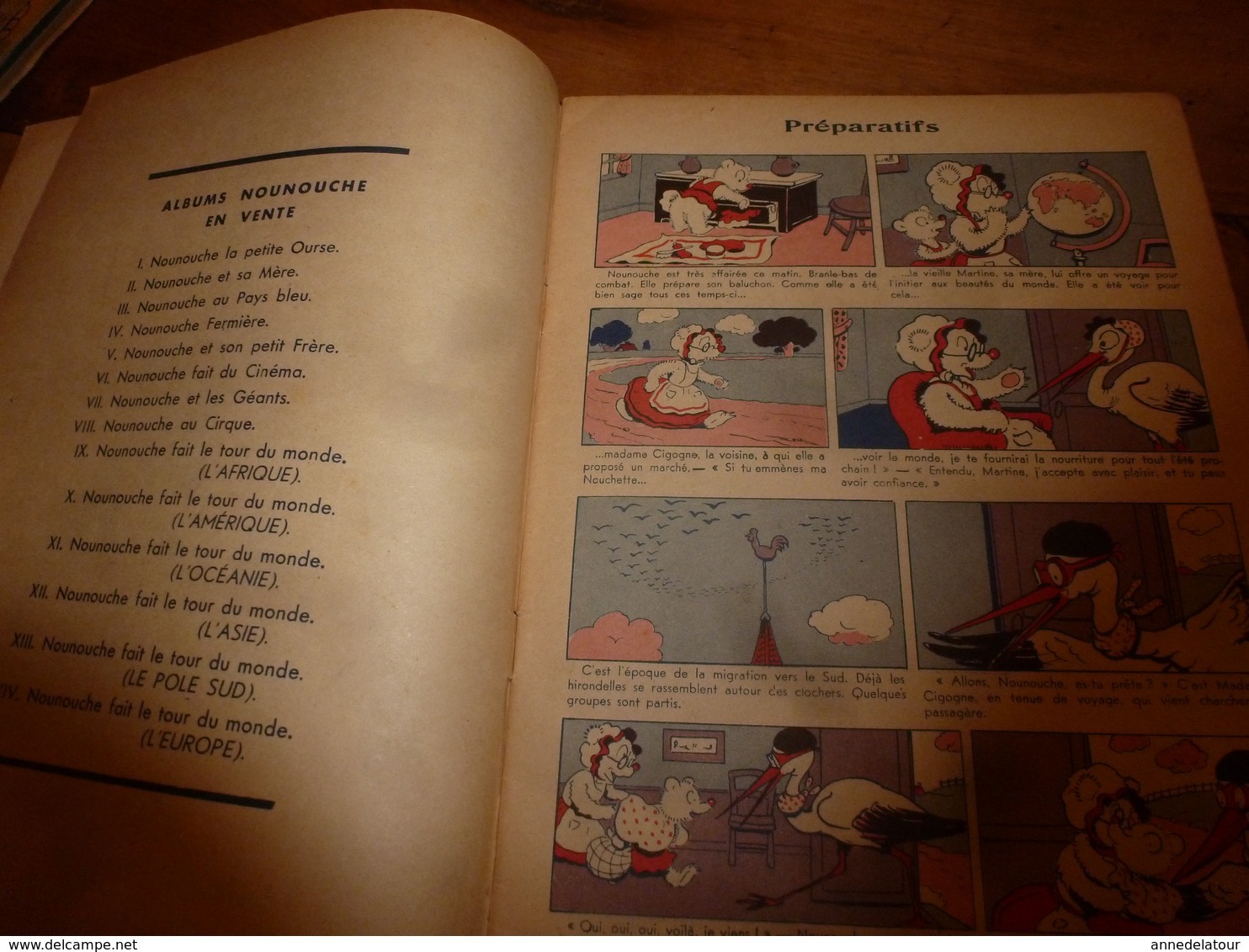 1949 NOUNOUCHE  Au Pays Bleu,   Texte Et Dessins De DURST - Verzamelingen