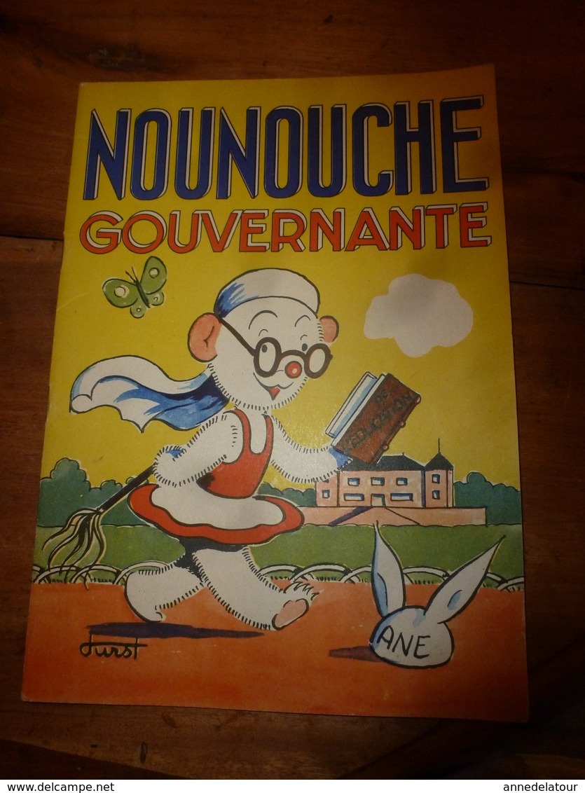 1953 NOUNOUCHE  Gouvernante,   Texte Et Dessins De DURST - Collections