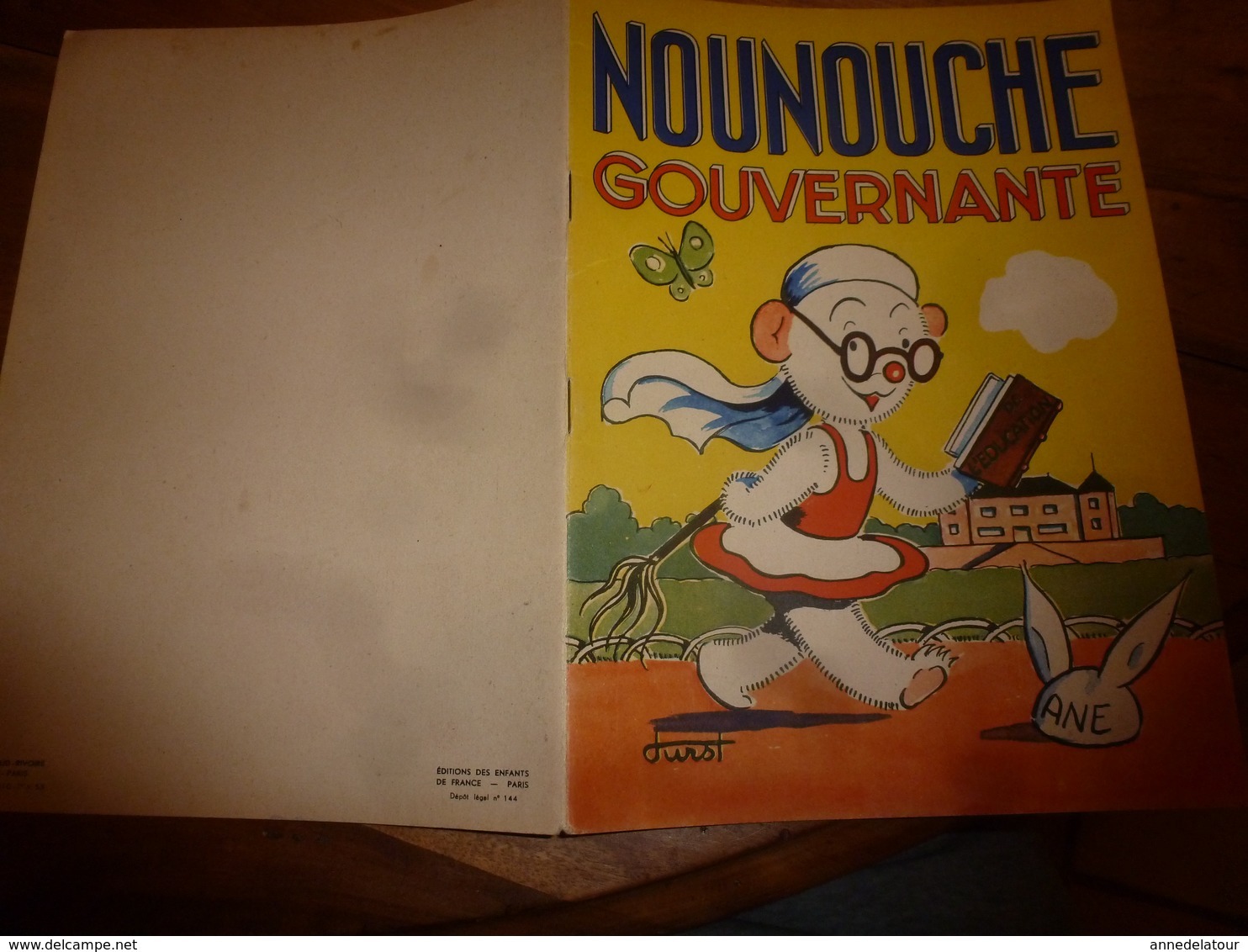 1953 NOUNOUCHE  Gouvernante,   Texte Et Dessins De DURST - Collections