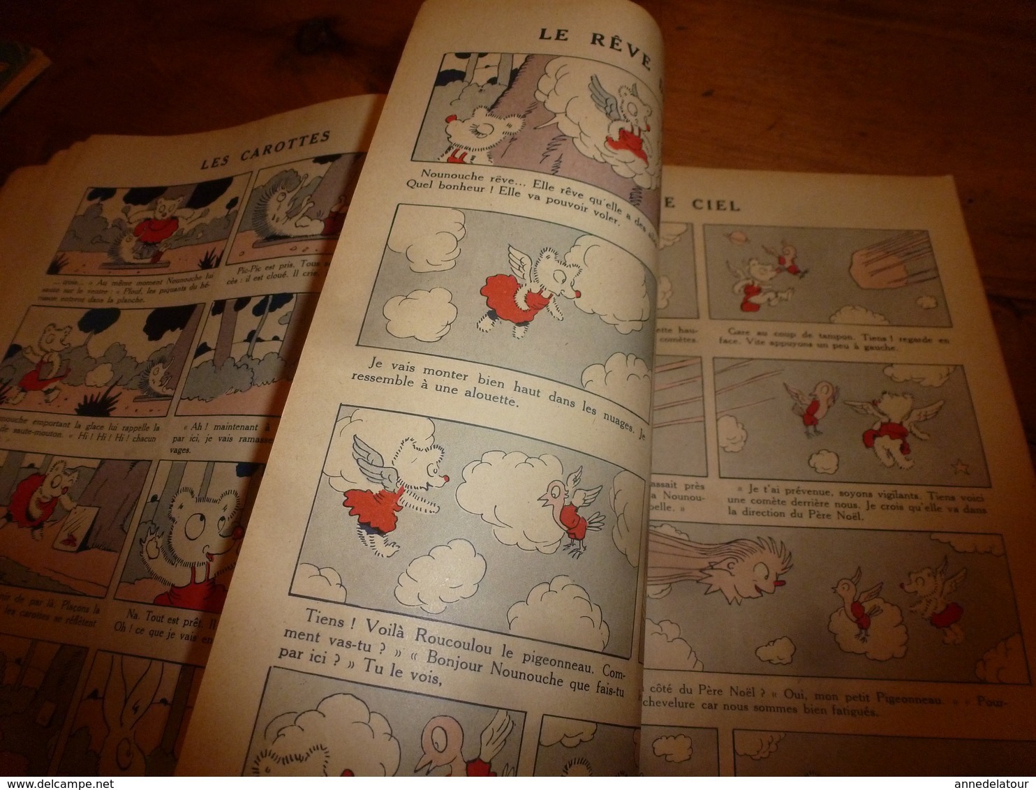 1953 NOUNOUCHE la petite ourse,   texte et dessins de DURST