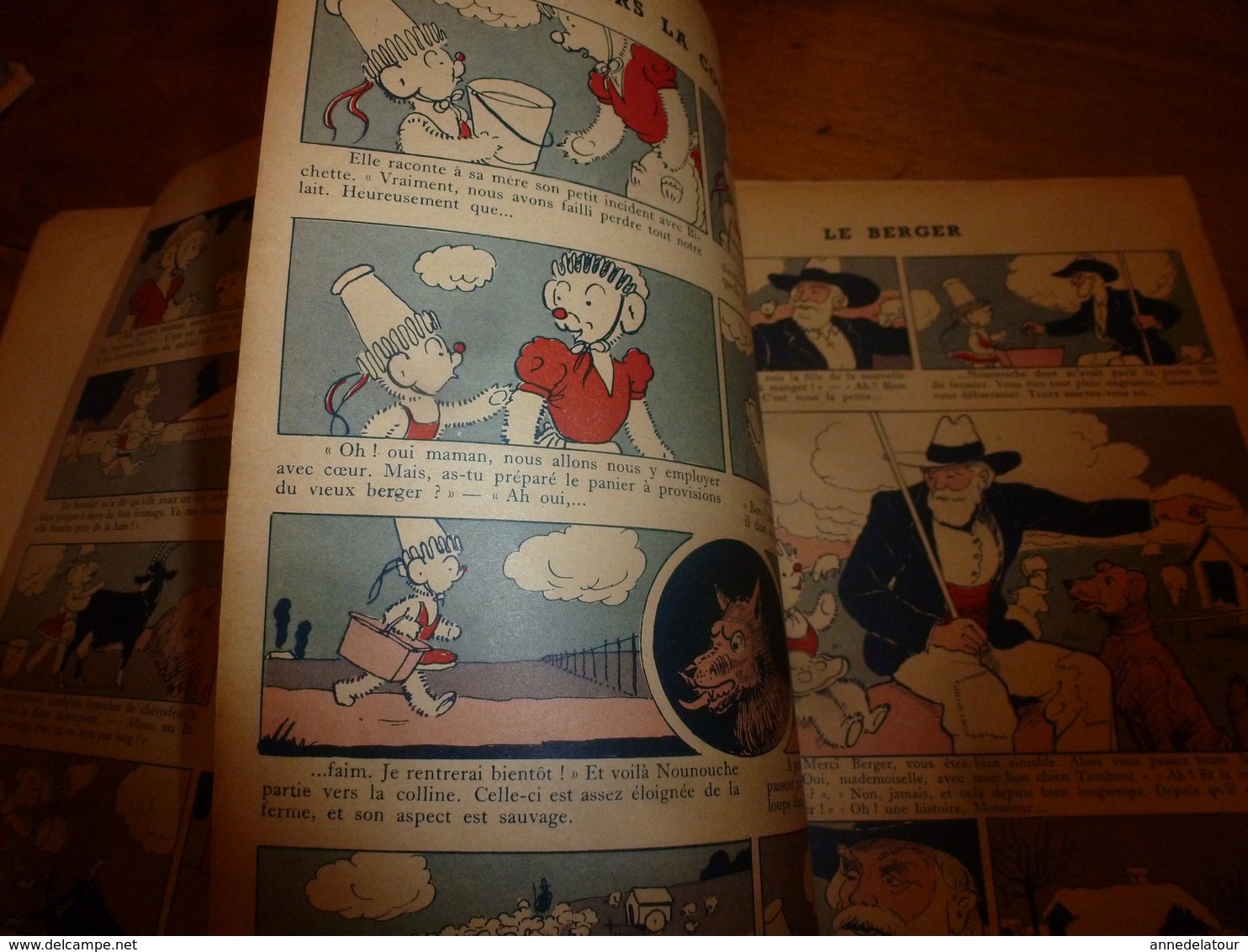 1951 NOUNOUCHE fermière,   texte et dessins de DURST