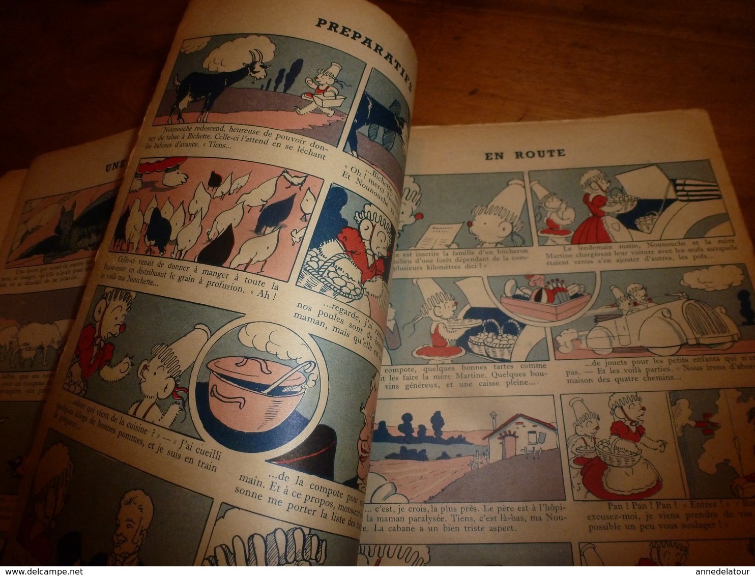 1951 NOUNOUCHE fermière,   texte et dessins de DURST