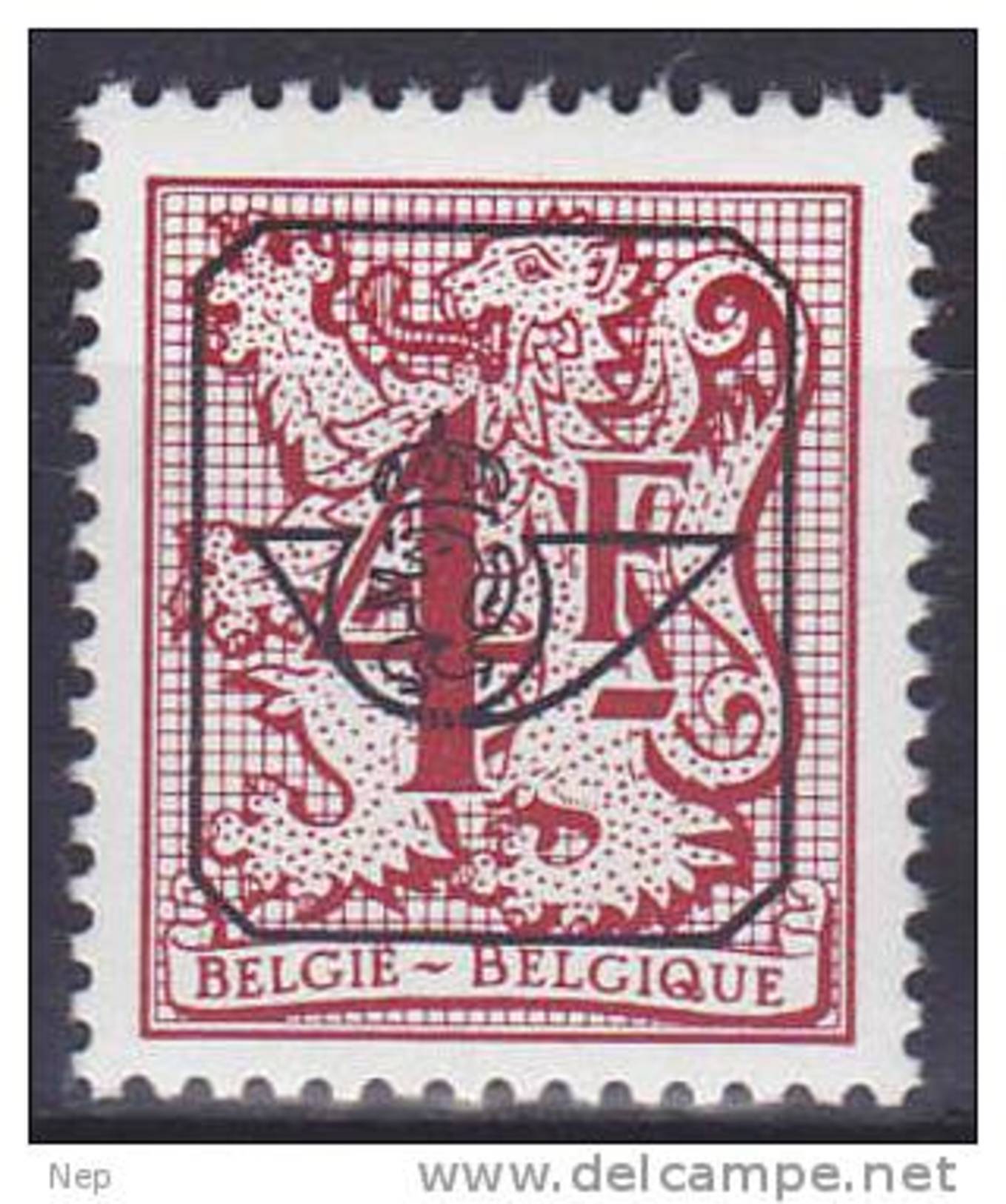 BELGIË - OBP - 1980/85 (62) - PRE 809 P6 - MNH** - Sobreimpresos 1967-85 (Leon Et Banderola)