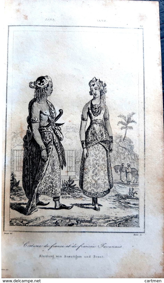 OCEANIE AUSTRALIE JAVA TIMOR PHILIPINES RECUEIL DE 100 GRAVURES + 2 CARTES 1836  PAYS  ETHNOLOGIE ART PRIMITIF