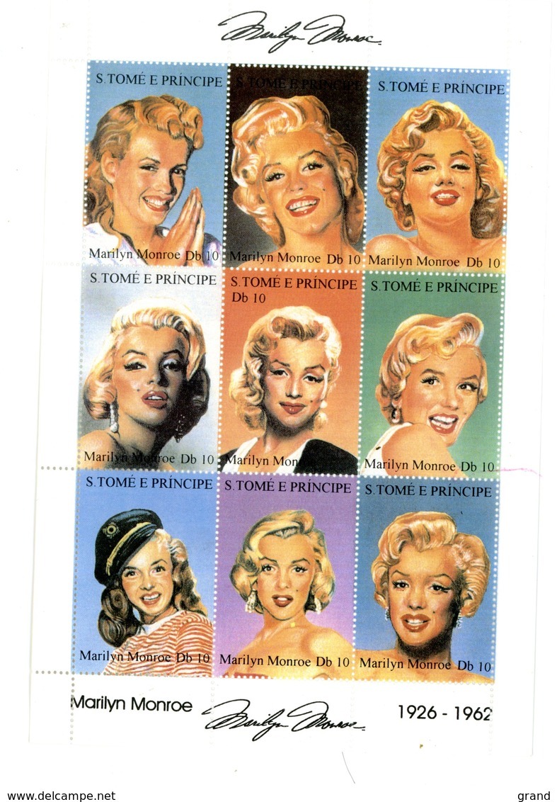 Sao Tome 1994-Marilyn Monroe-MI 1464/72***MNH - Sao Tomé E Principe