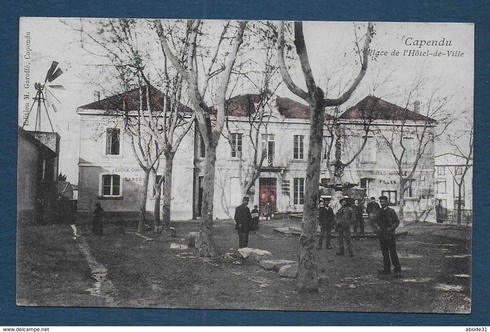 CAPENDU - Place De L' Hôtel De Ville - Capendu