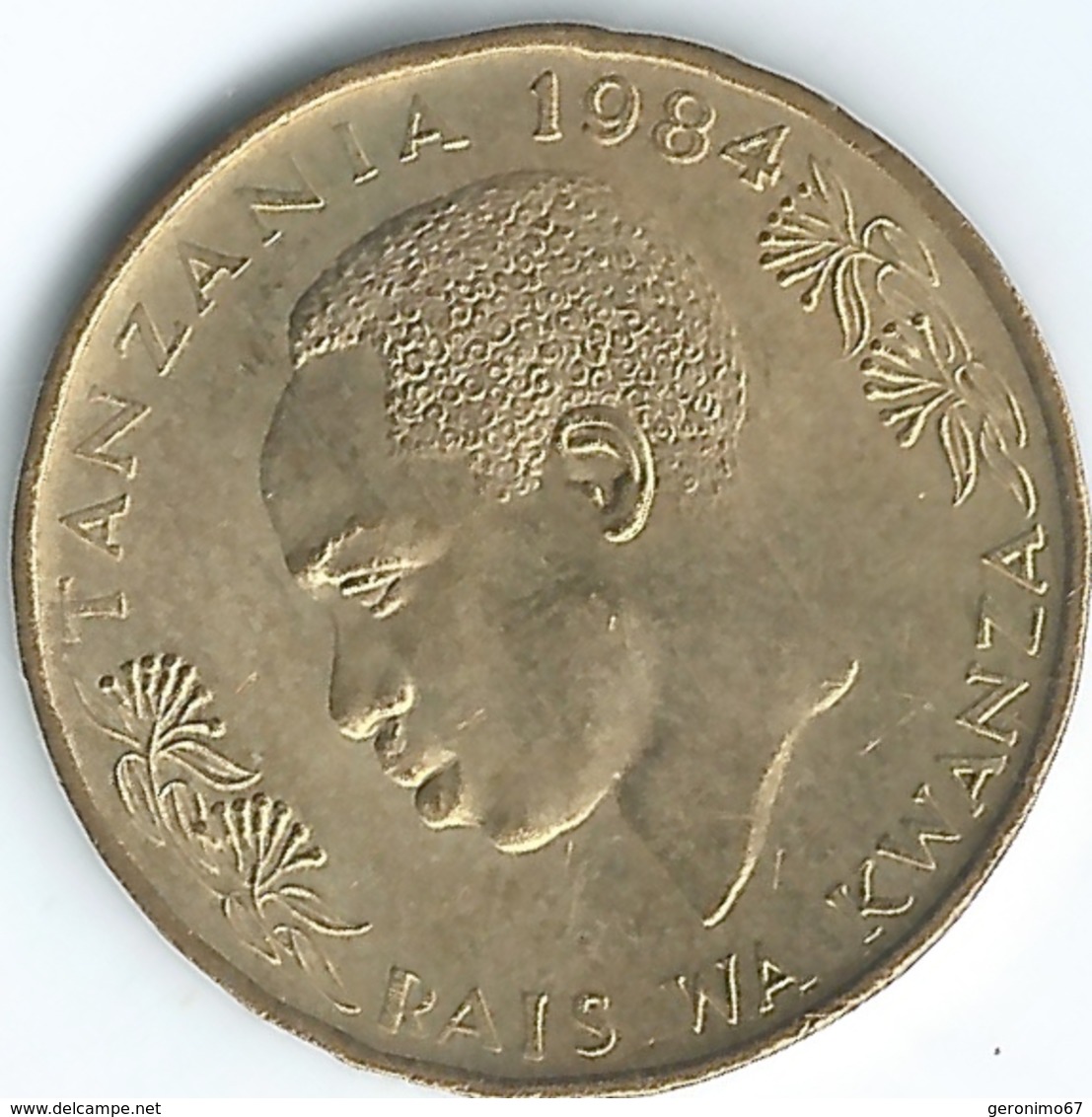 Tanzania - 1976 - 20 Senti - KM2 - Tanzanie