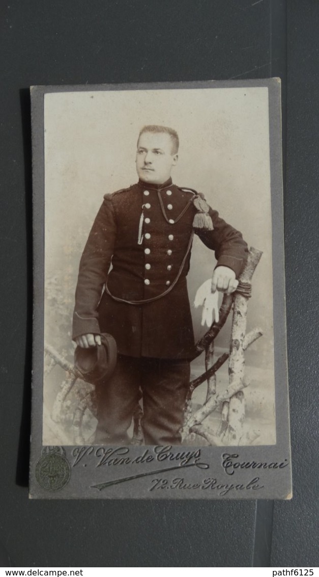 Tournai 3ème Chasseurs à Pied, Avant 1914. - Guerra, Militares