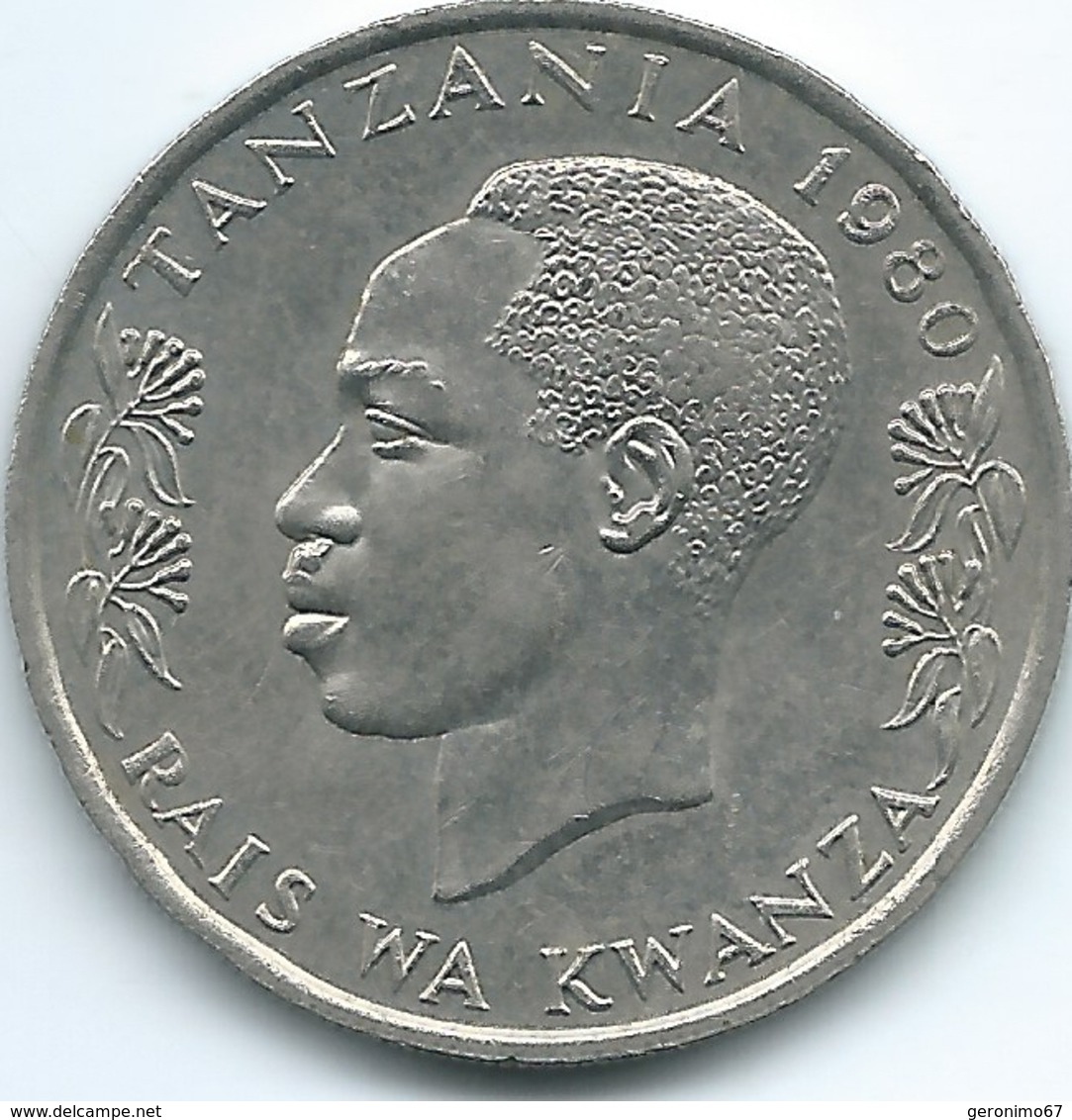 Tanzania - 1 Shilingi - 1980 - KM4 - Tanzania