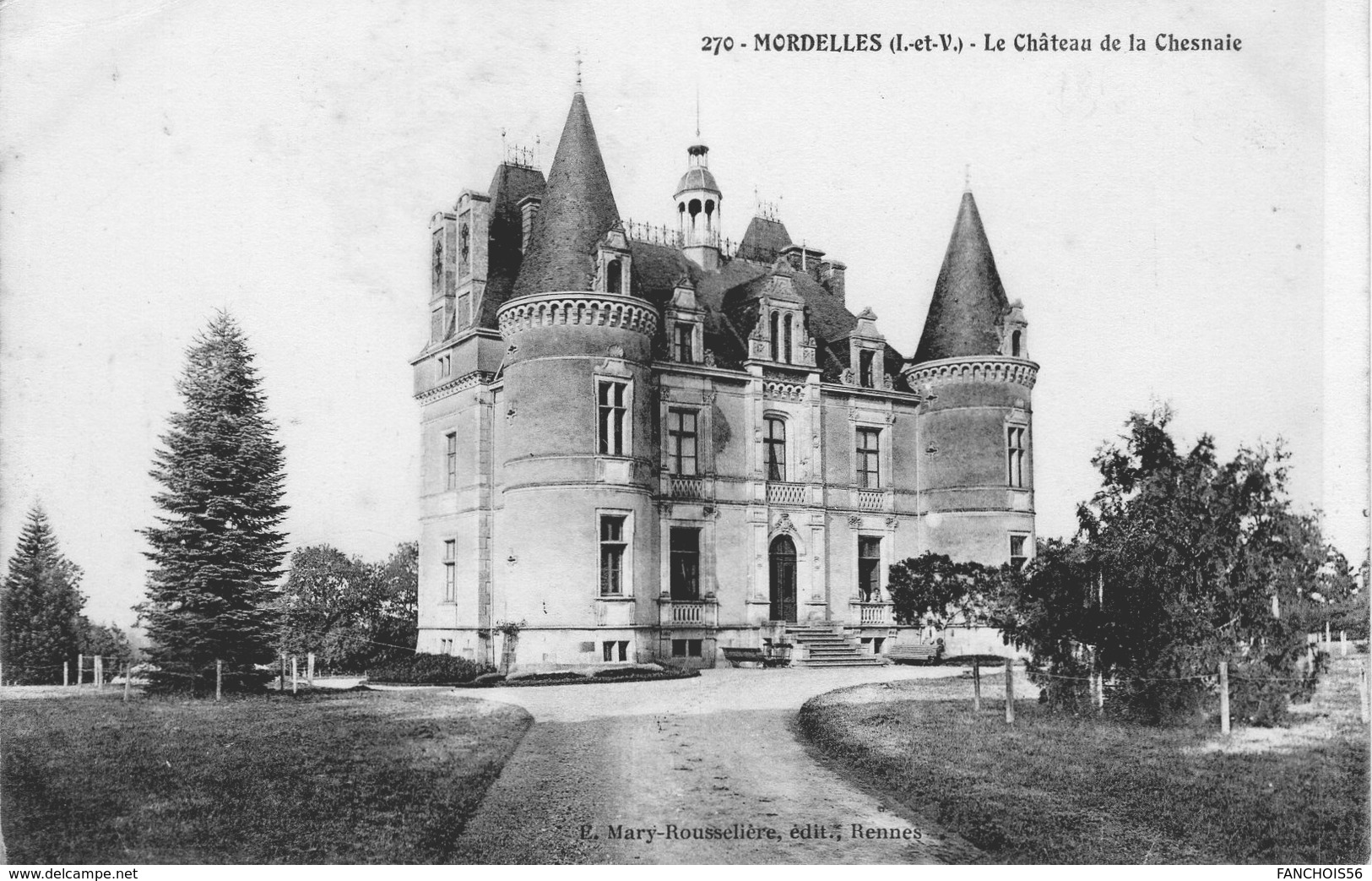 Mordelles (35) - Le Château De La Chesnais. - Altri & Non Classificati