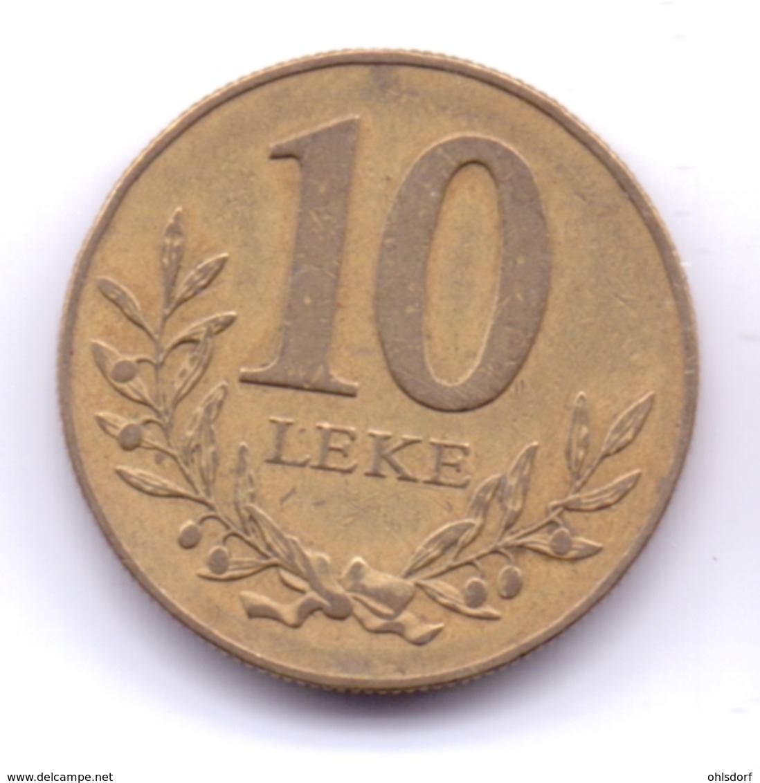 ALBANIA 1996: 10 Leke, KM 77 - Albanien