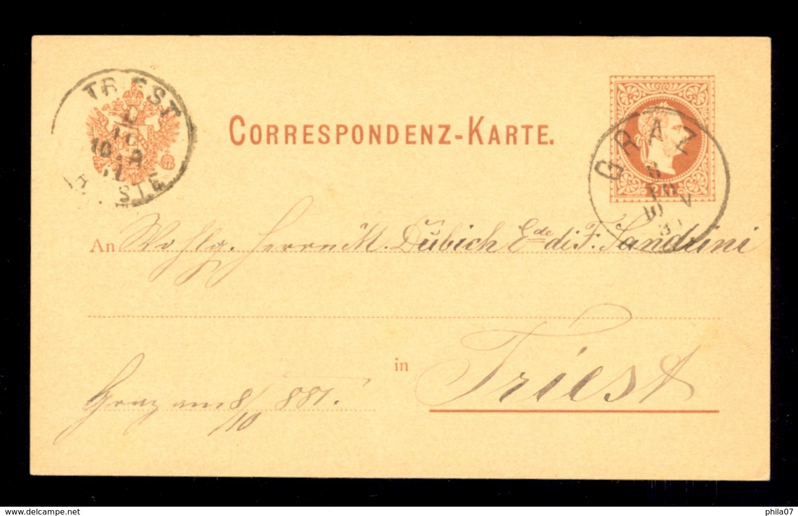 Austria - 5 Old Stationery For German Speaking Area With Interesting Cancels. - Autres & Non Classés