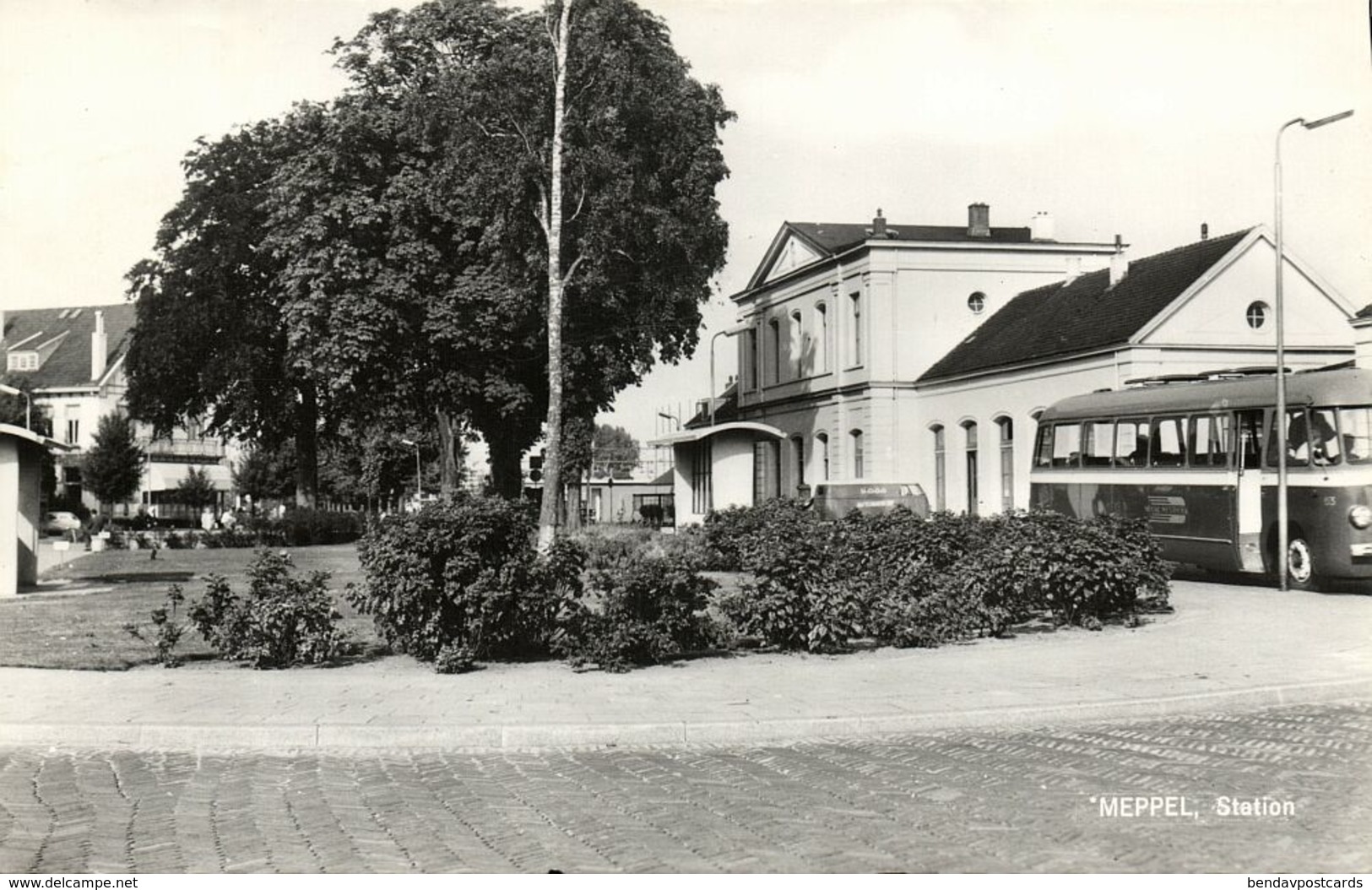 Nederland, MEPPEL, Station (1969) Ansichtkaart - Meppel