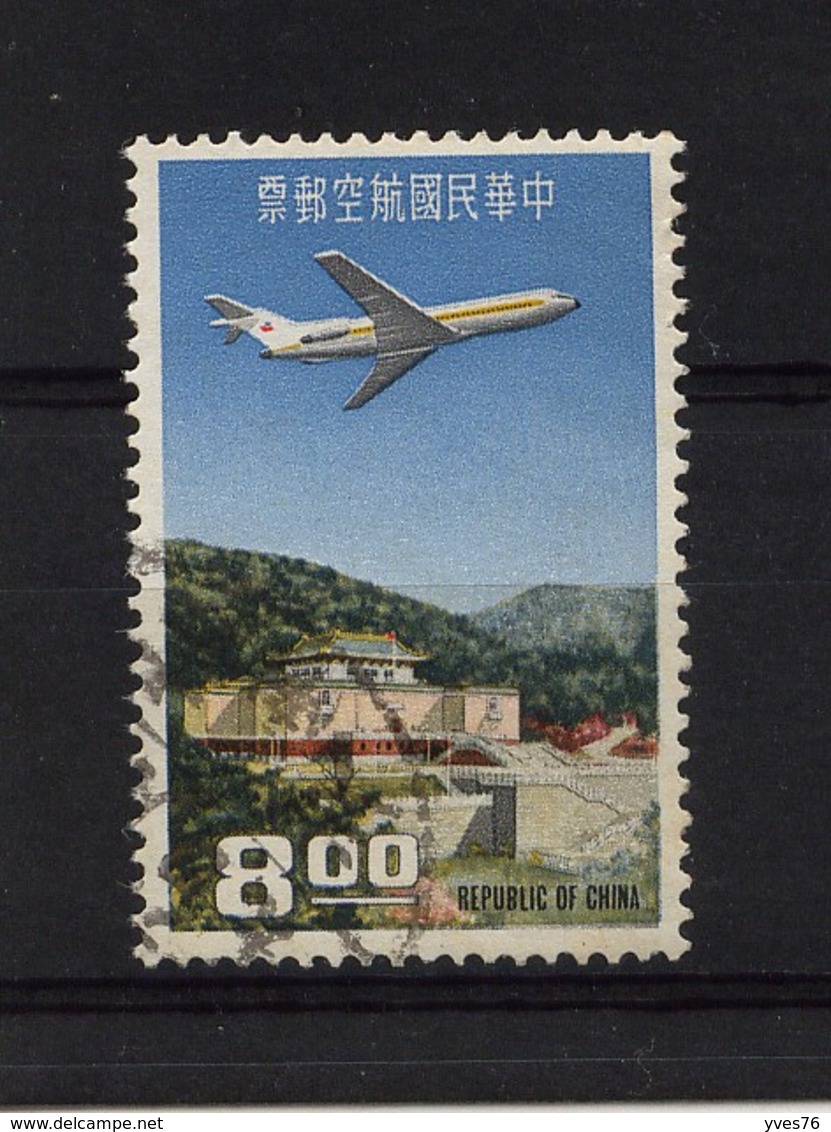 FORMOSE - TAIWAN - Y&T Poste Aérienne N° 14° - Boeing 727 Et Musée Du Palais National à Taipei - Airmail