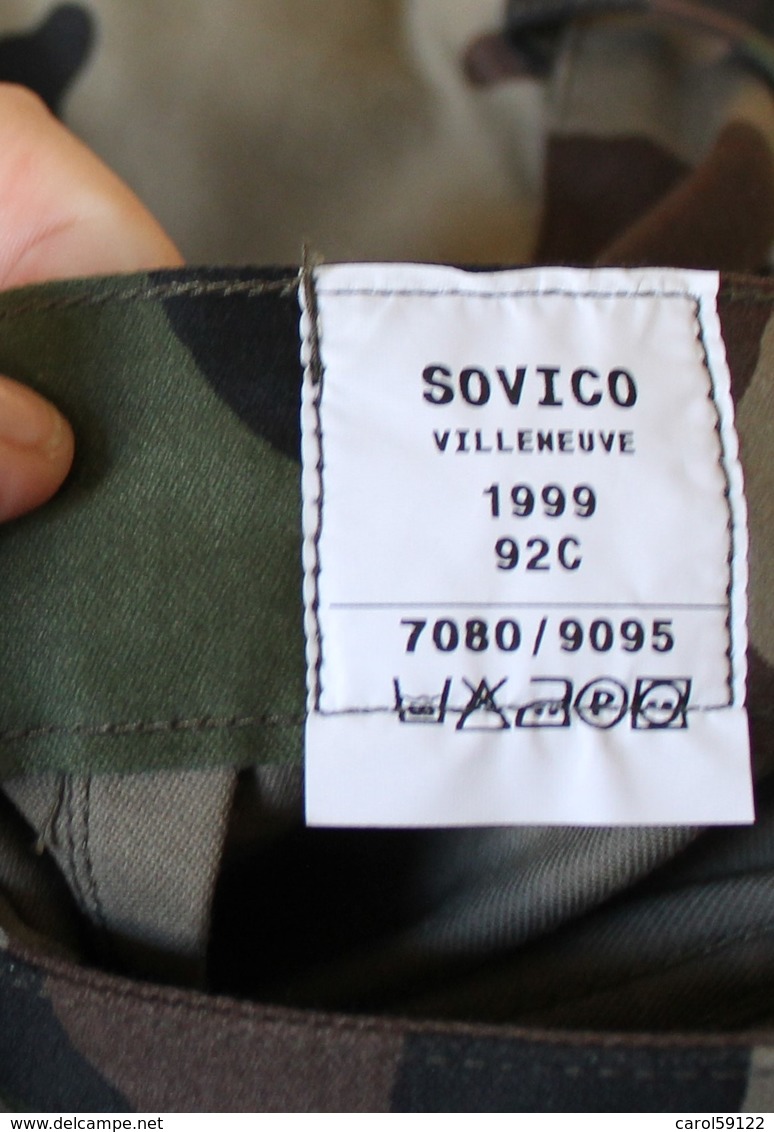 Pantalon Treillis Camouflage T 92C - Uitrusting