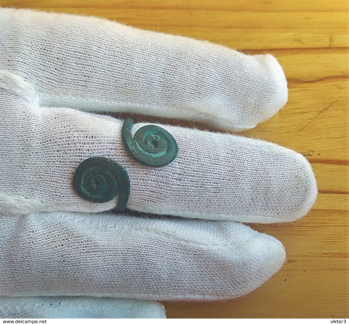 Ancient Copper Ring, Bronze Age 5-7 Century BC - Archéologie