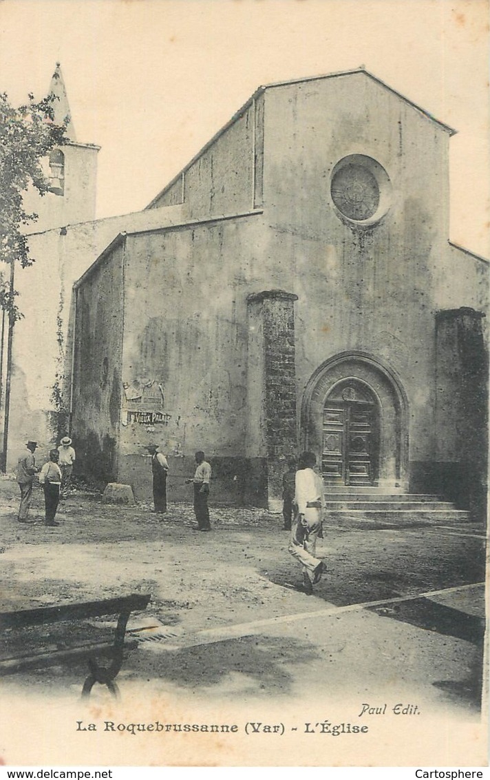 CPA 83 Var La Roquebrussanne L'Eglise - La Roquebrussanne