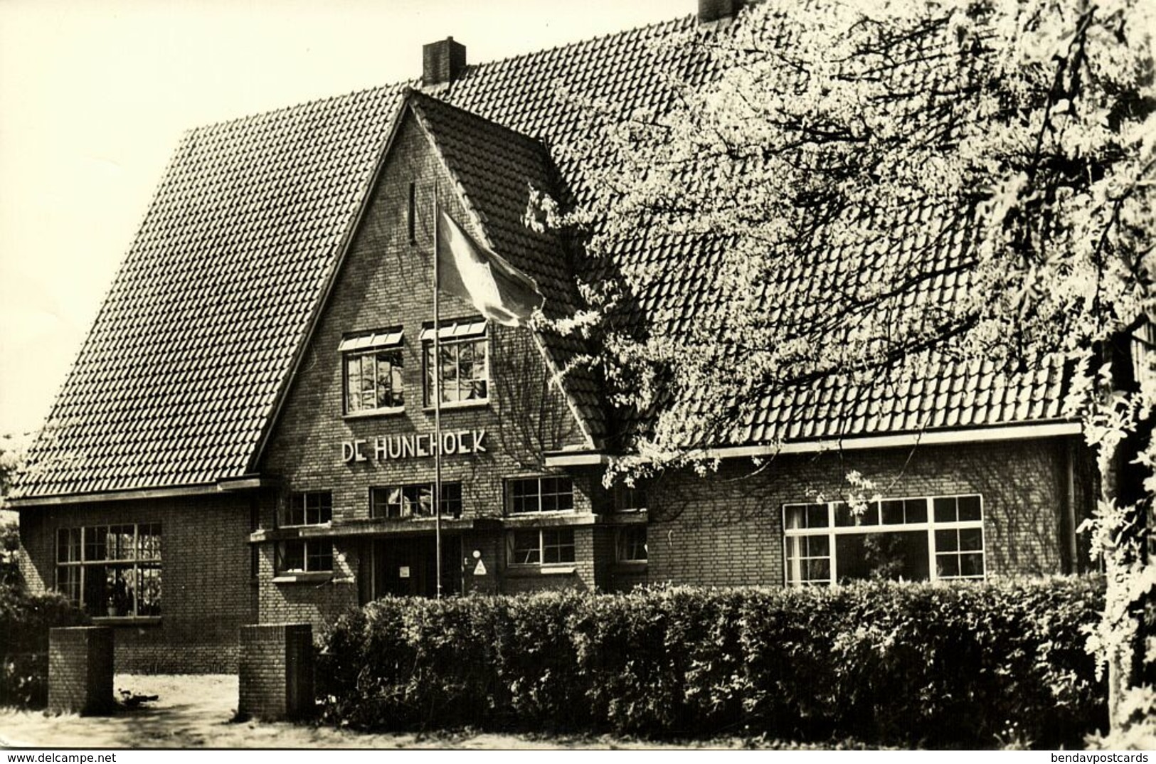 Nederland, EMMEN, Jeugdherberg De Hunehoek (1958) Ansichtkaart - Emmen