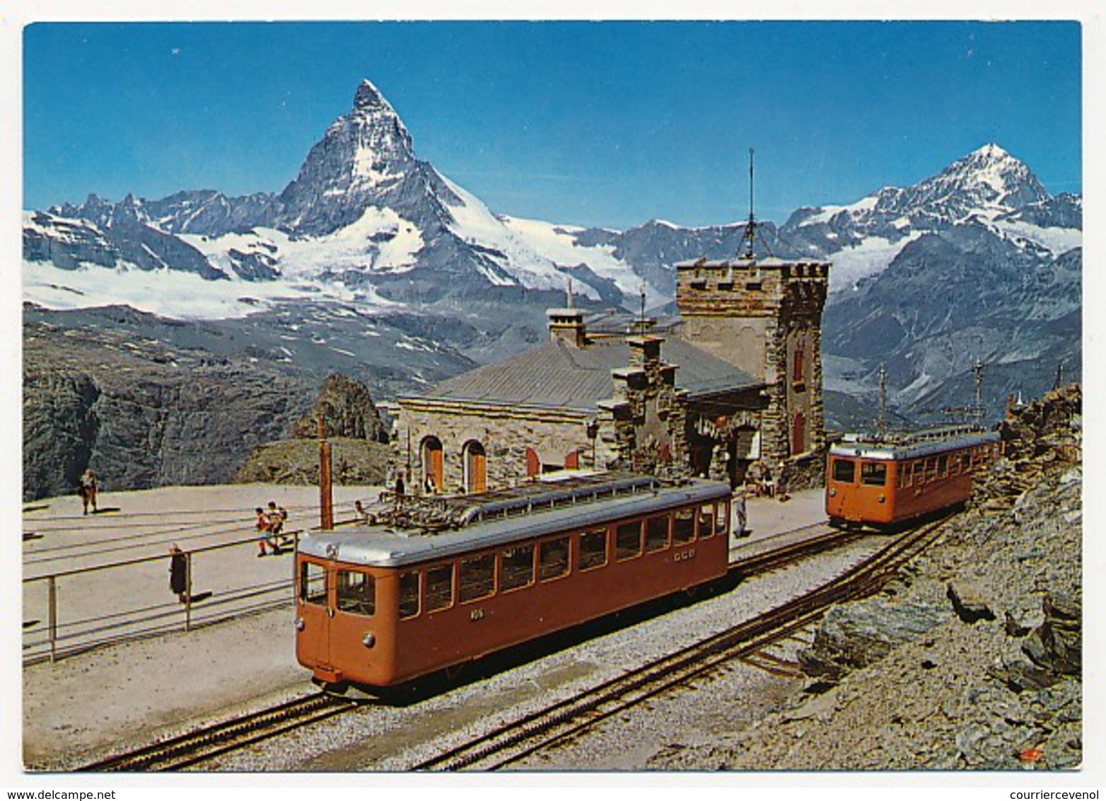 CPM - Zermatt (Valais) - Station Gornergrat, Zermatt, Matterhorn, Dt Blanche - Zermatt