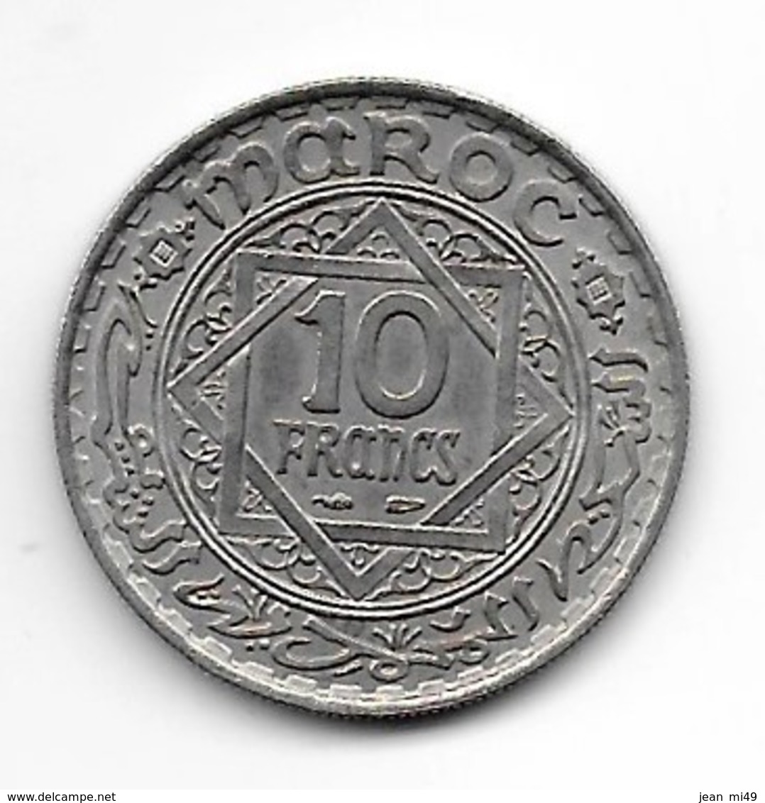 MAROC - 10 FRANCS 1366 - SUP - Morocco