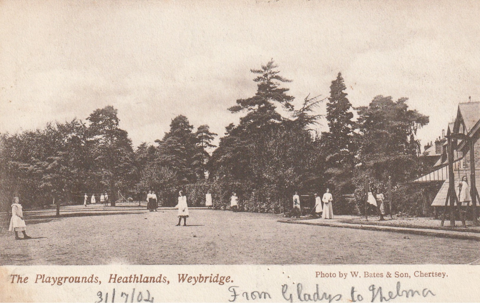 England Postcard Surrey Heathlands Weybridge - Surrey