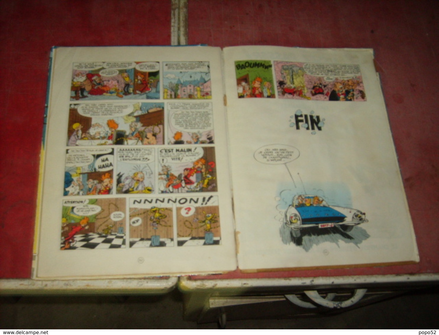 Spirou Et Fantasio  Le Voyageur Du Mésozoique - Wholesale, Bulk Lots