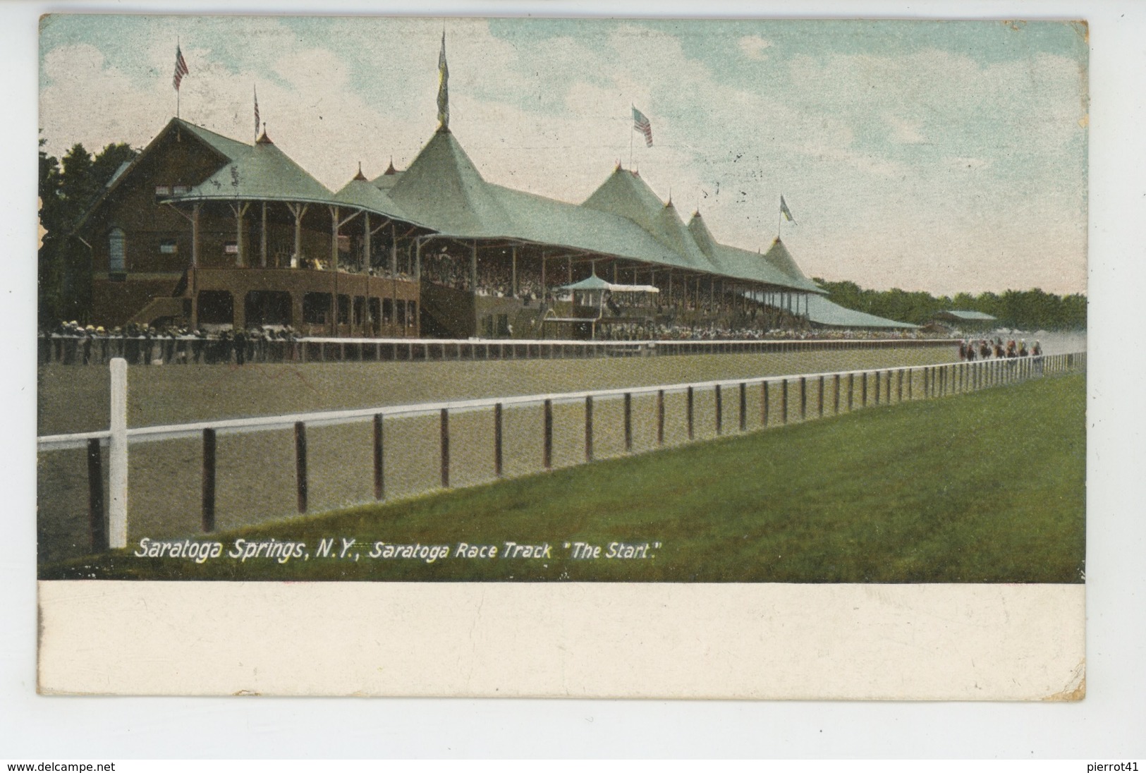 U.S.A. - NEW YORK - SARATOGA SPRINGS - Saratoga Race Track - The Start - Saratoga Springs