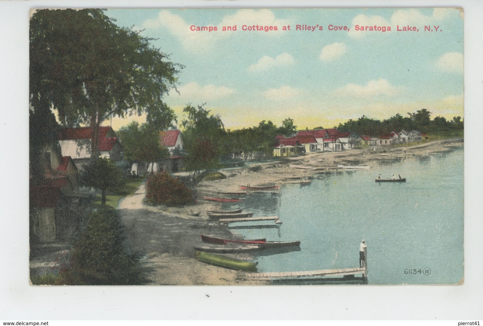 U.S.A. - NEW YORK - SARATOGA SPRINGS - Camps And Cottages At Riley's Cove, SARATOGA LAKE - Saratoga Springs