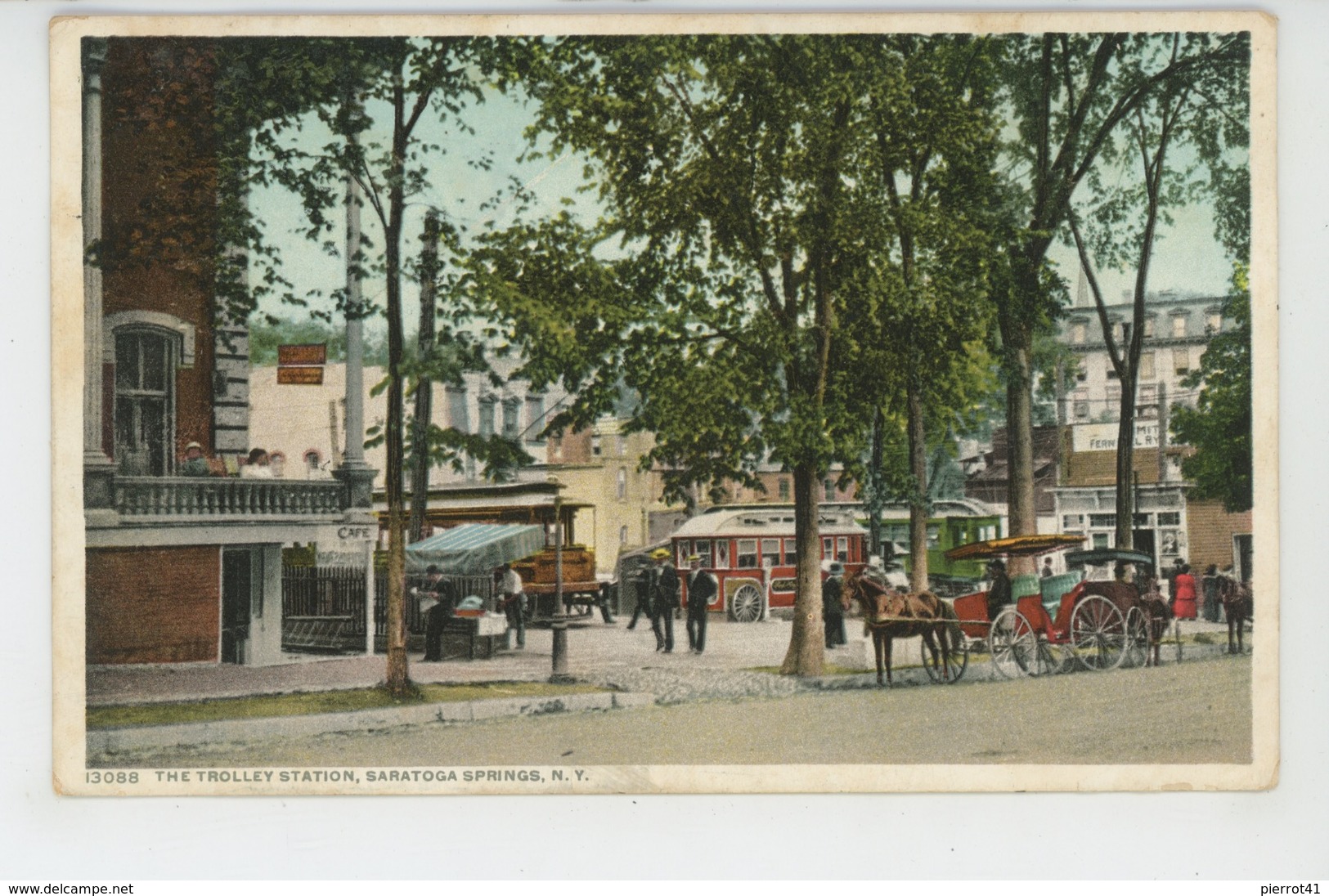 U.S.A. - NEW YORK - SARATOGA SPRINGS - The Trolley Station - Saratoga Springs